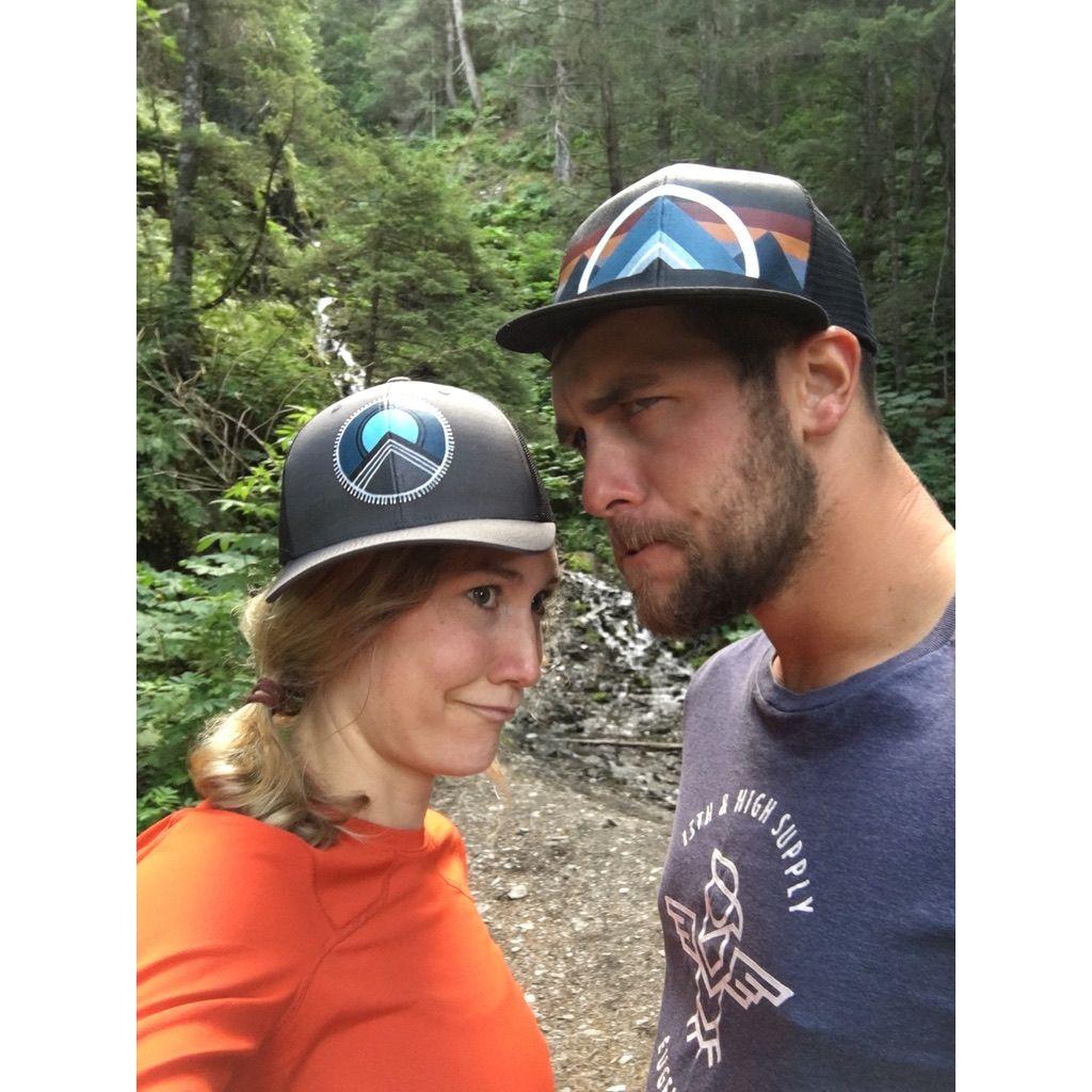 Seward Alaska featuring Amelia O'Dougherty's hand-painted hats