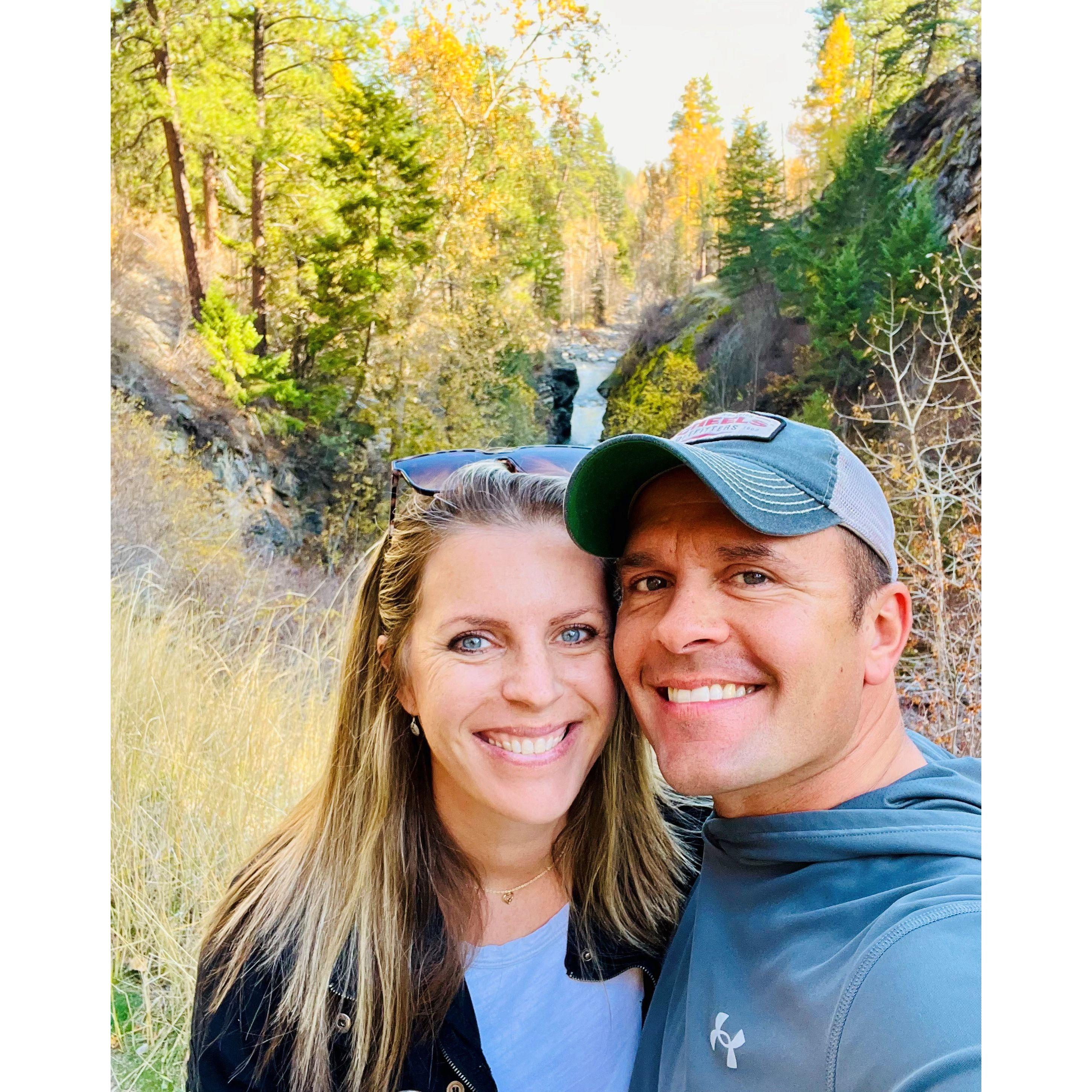 Hike up Kootenai trail near Stevensville.