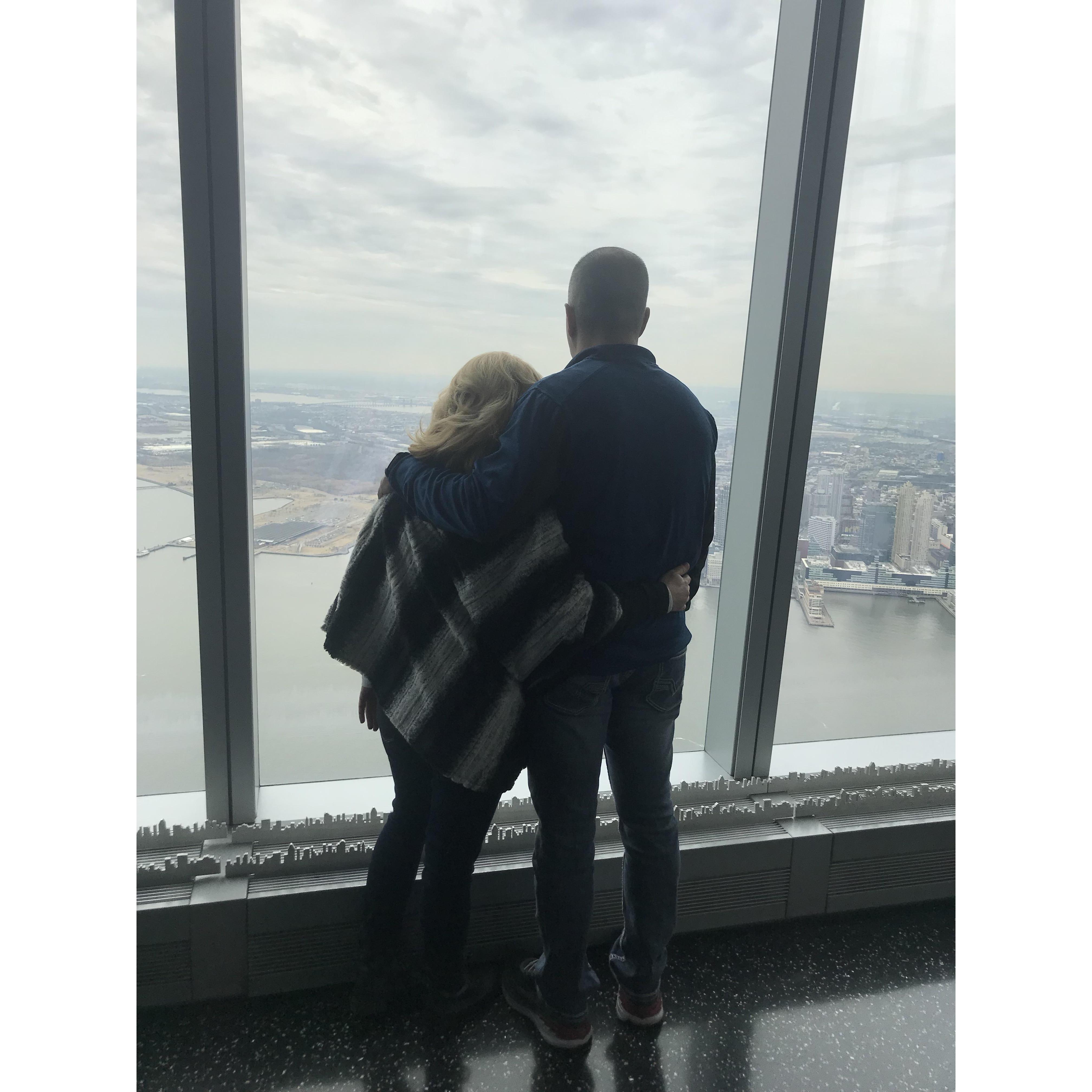 "On top of the world'. World Trade Center. Jan. 2019