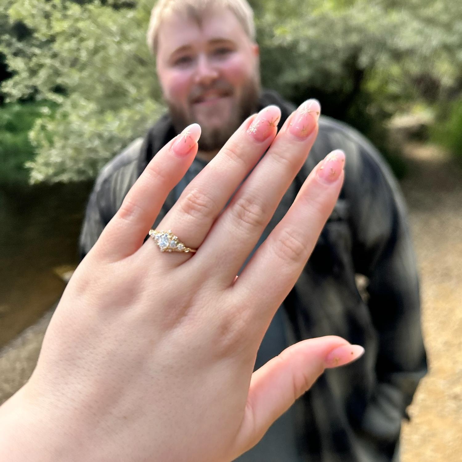 Immediately after I said yes!
