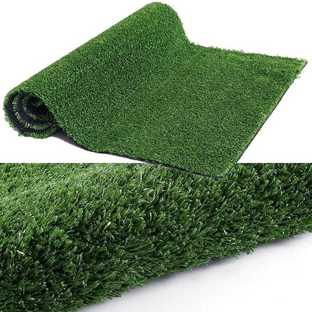 Goasis Lawn Artificial Grass Turf Lawn - 8FTX8FT(64 Square FT) Indoor Outdoor Garden Lawn Landscape Synthetic Grass Mat