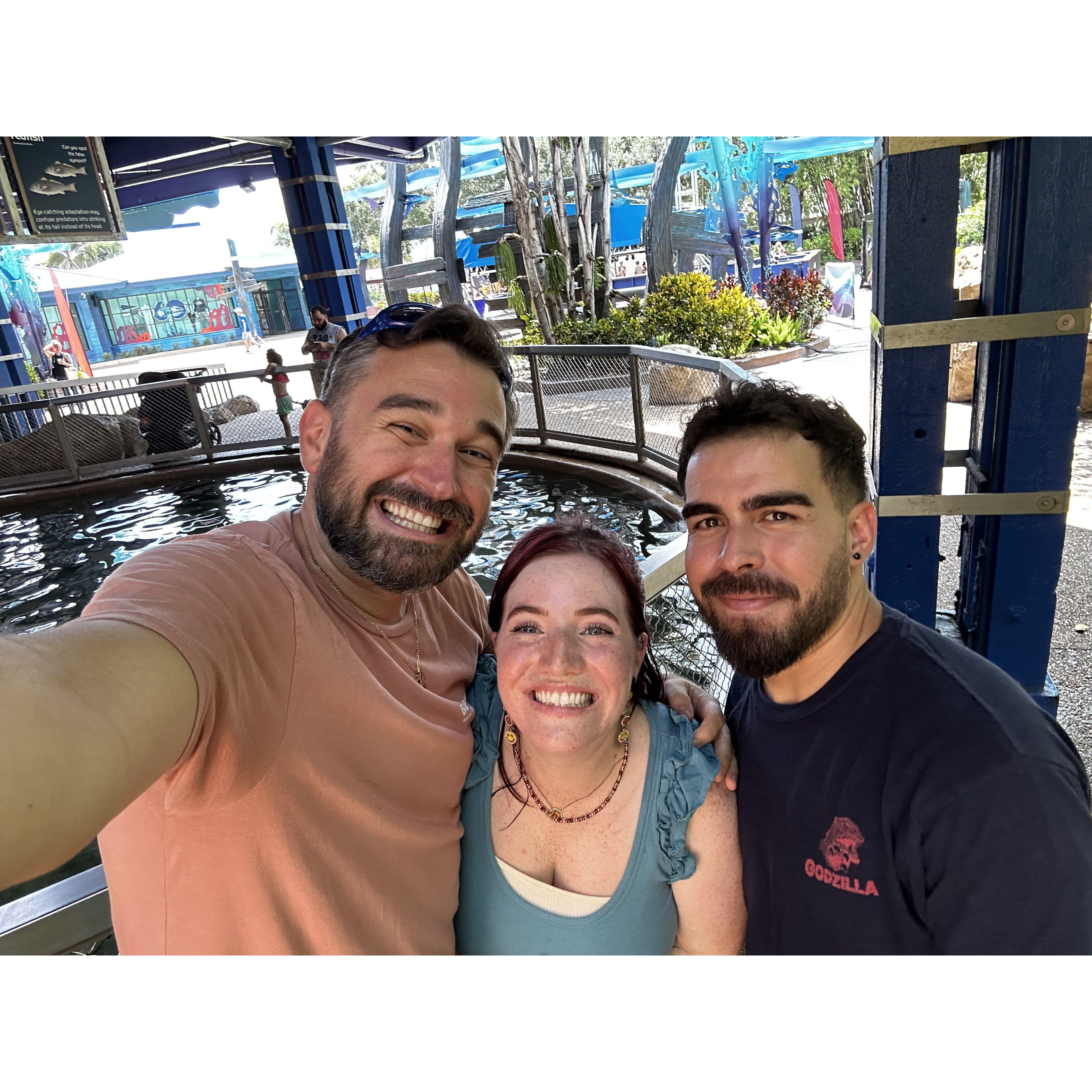 Finding Tabitha at SeaWorld