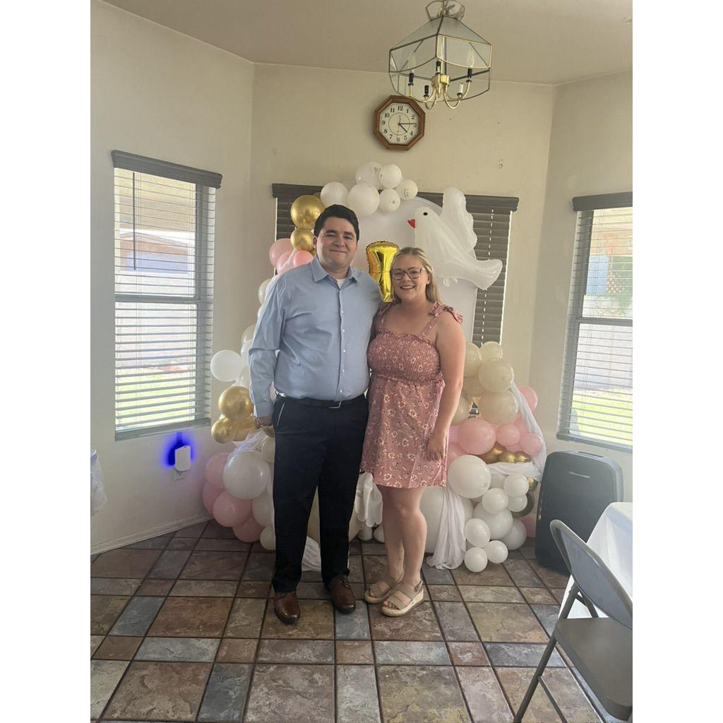 Taken before Sofia's confirmation and first Holy communion party in May 2024!