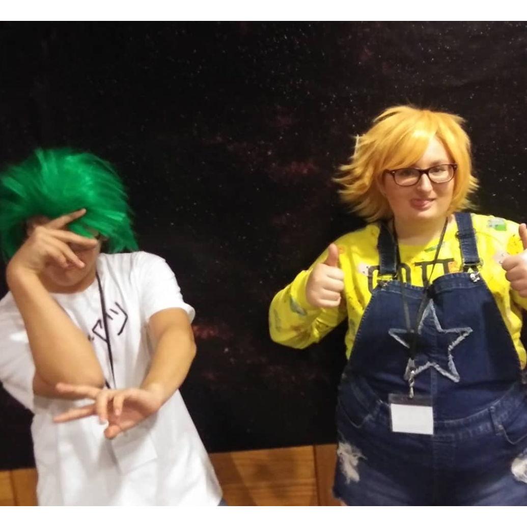 First photo together at a cosplay event