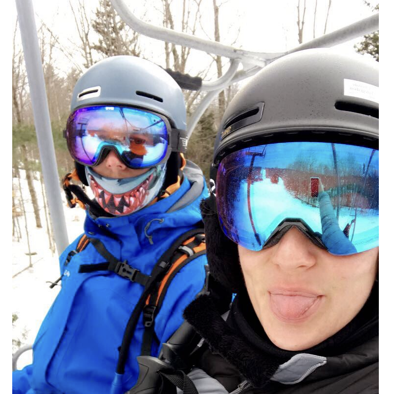 Skiing in Vermont 1/2020