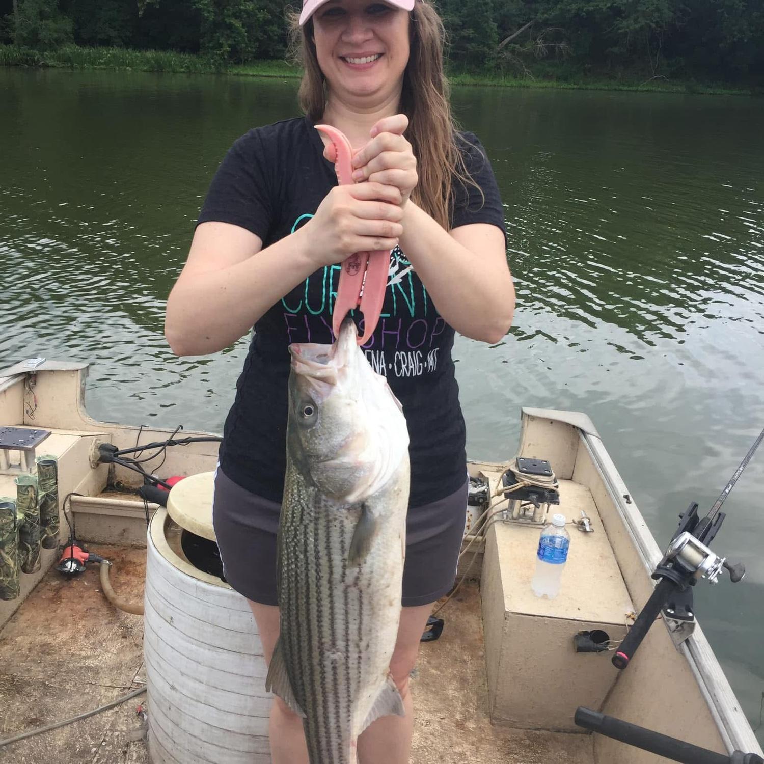 It all started with a question about a fish. Since he likes striper (striped bass), Danny messaged Teresa complimenting her catch, and soon he would capture her heart.