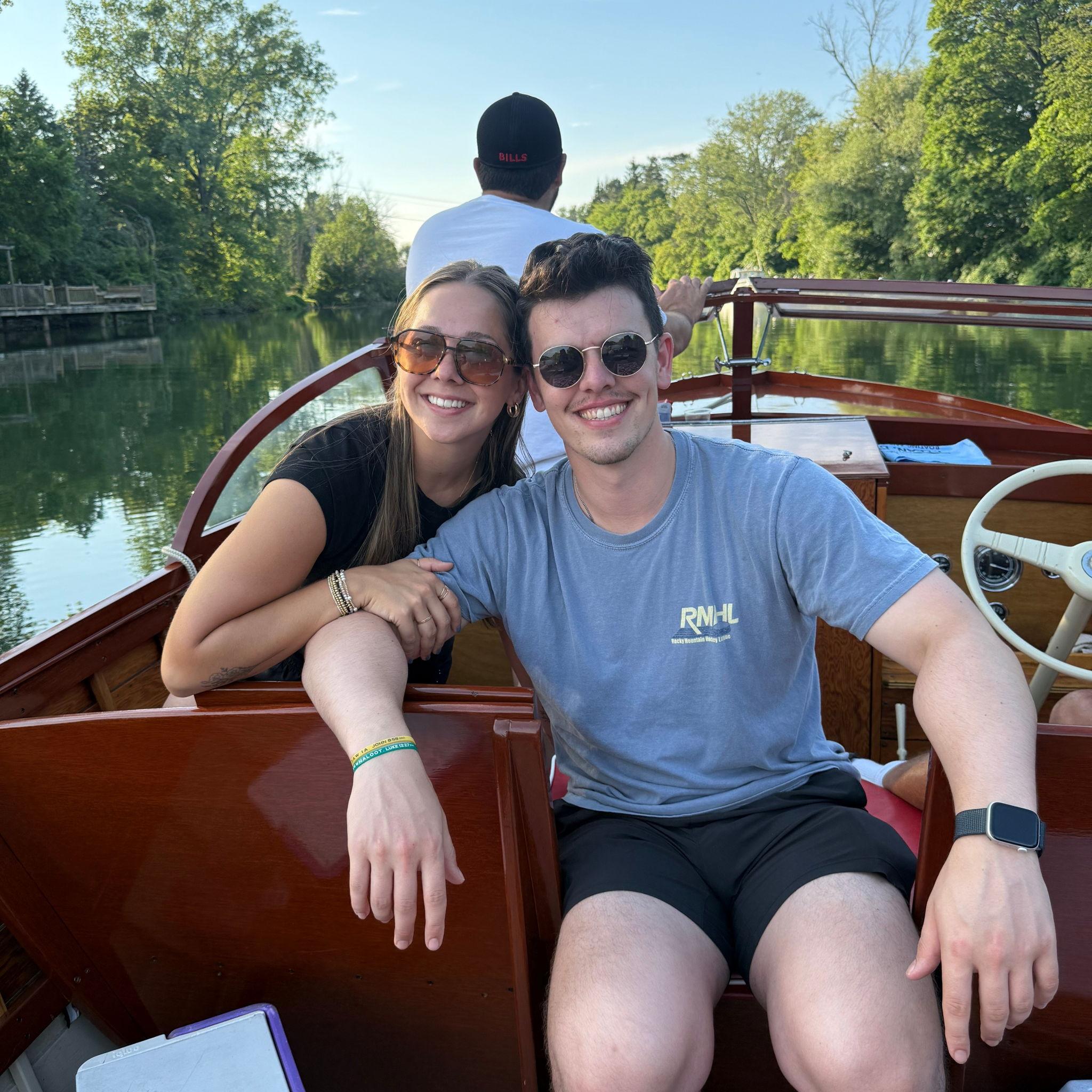 Day out on our friends boat
