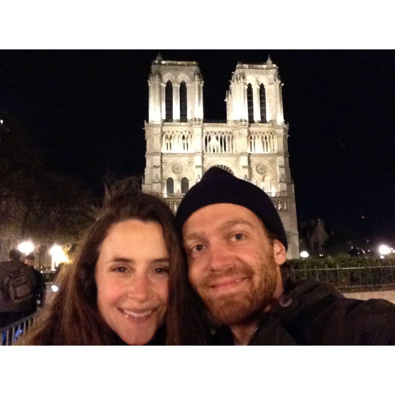 One of many trips to visit Luke in Paris while he was on a year long residency, 2015 - 2016