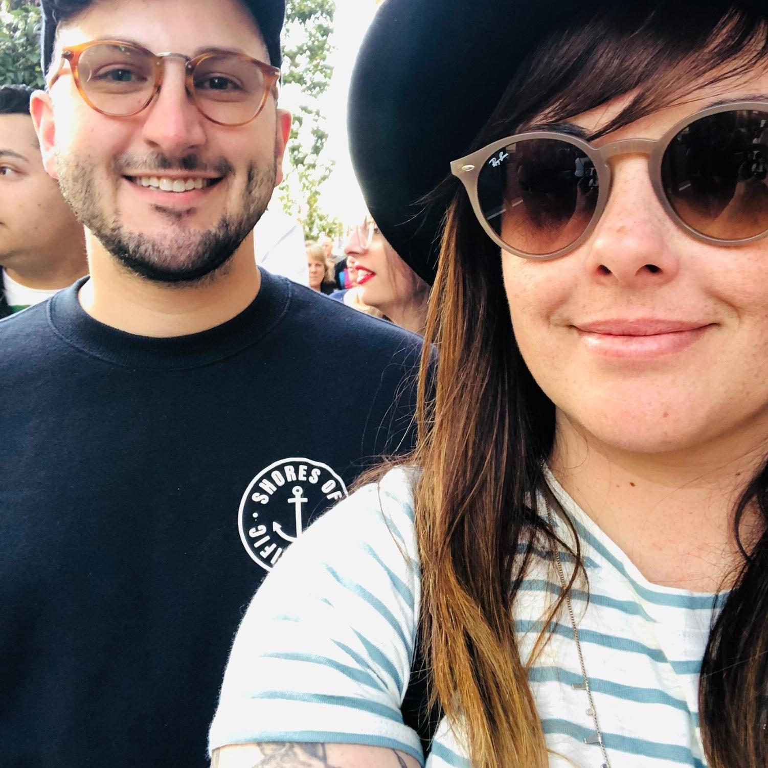 In line for Paul McCartney, many anniversaries ago. 🎵