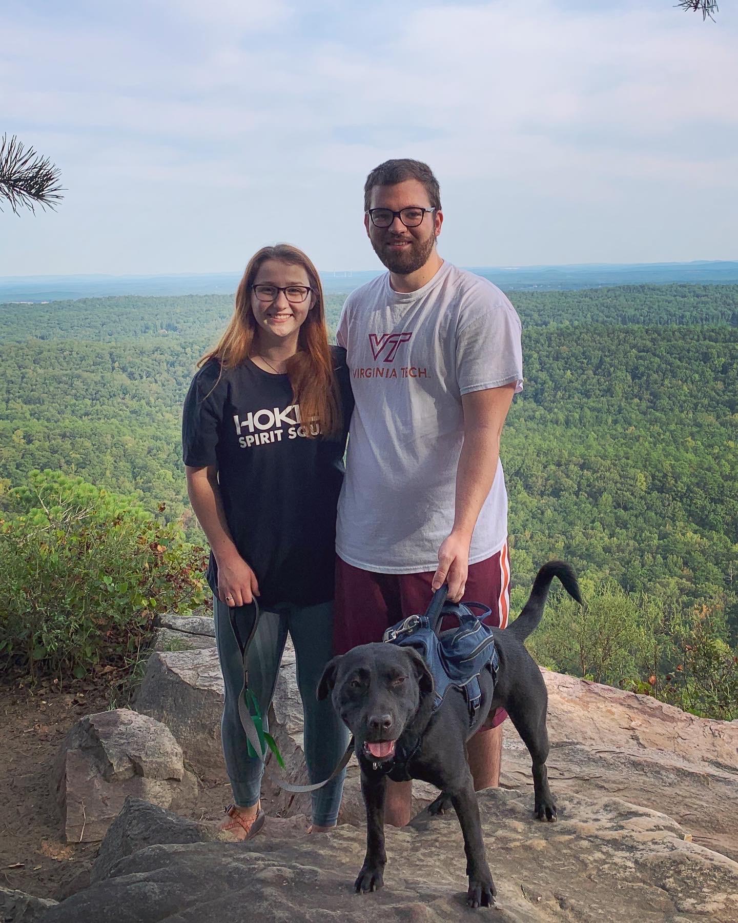 our first adventure in Alabama, when Nick moved to Tuscaloosa with me, and right after we adopted our dog, Piper