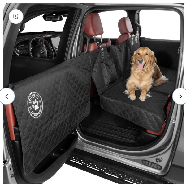 Hard Bottom Backseat Extenders for Dogs with Door Protection