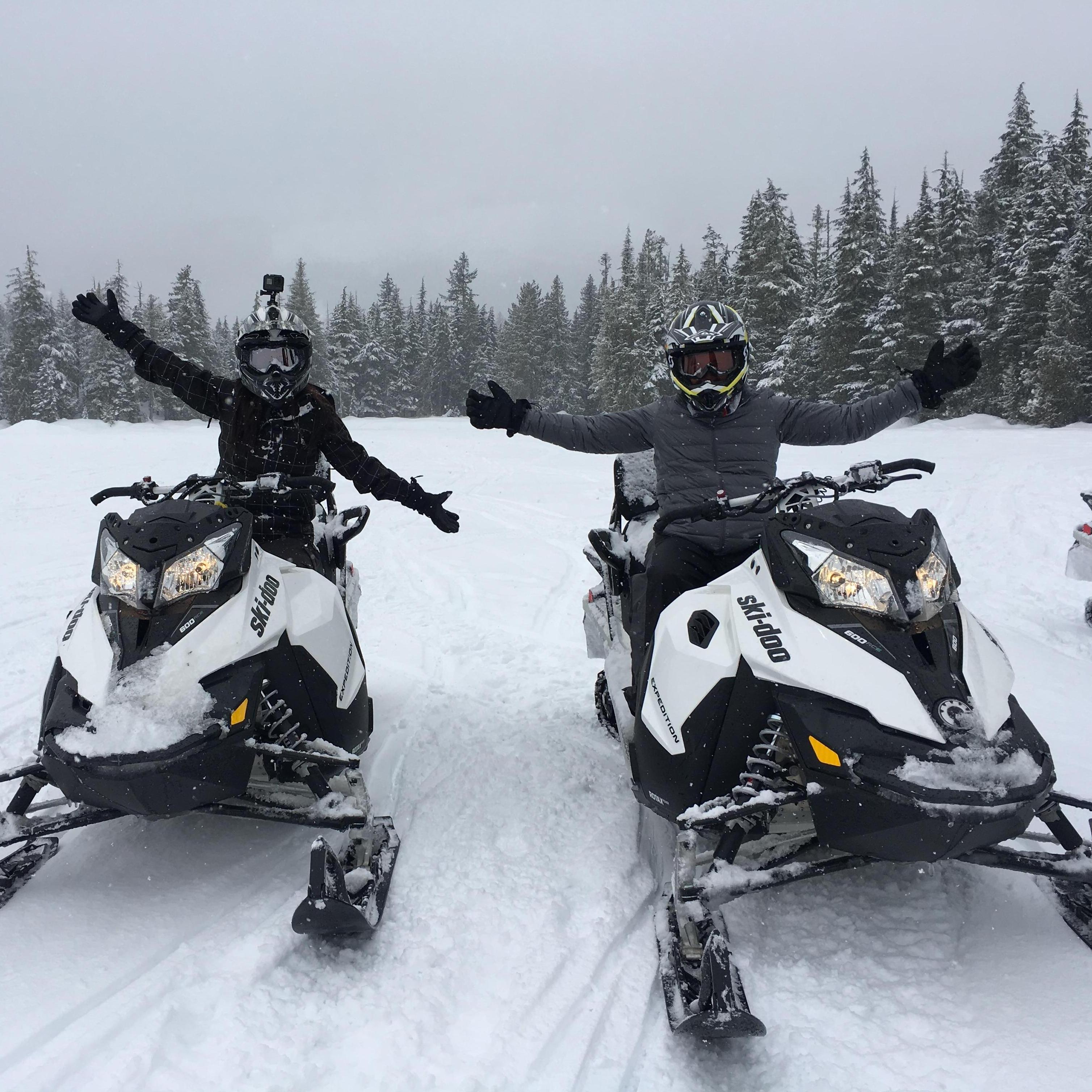 Snowmobiling - Whistler, Canada