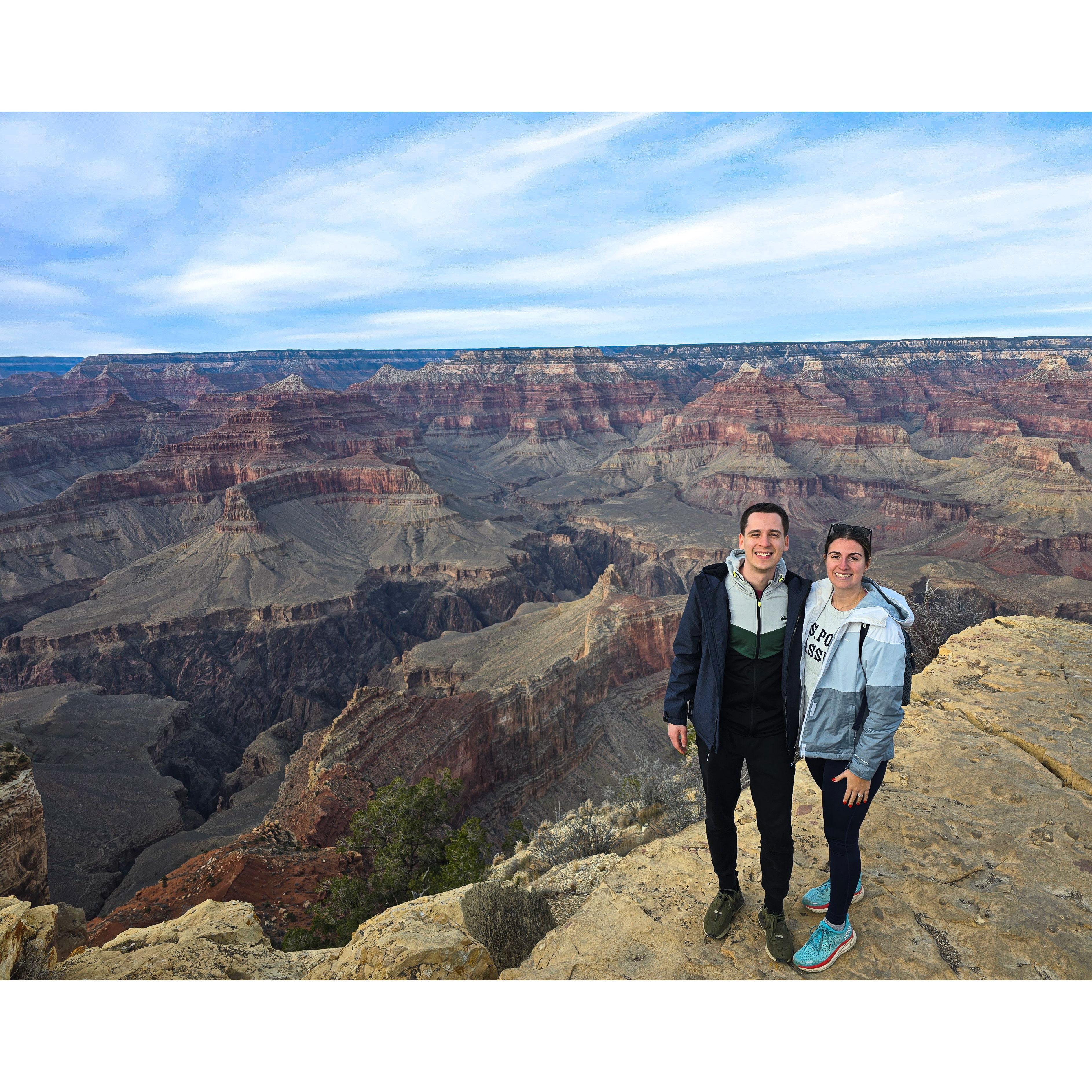 December 2024 - Visiting the Grand Canyon in Arizona