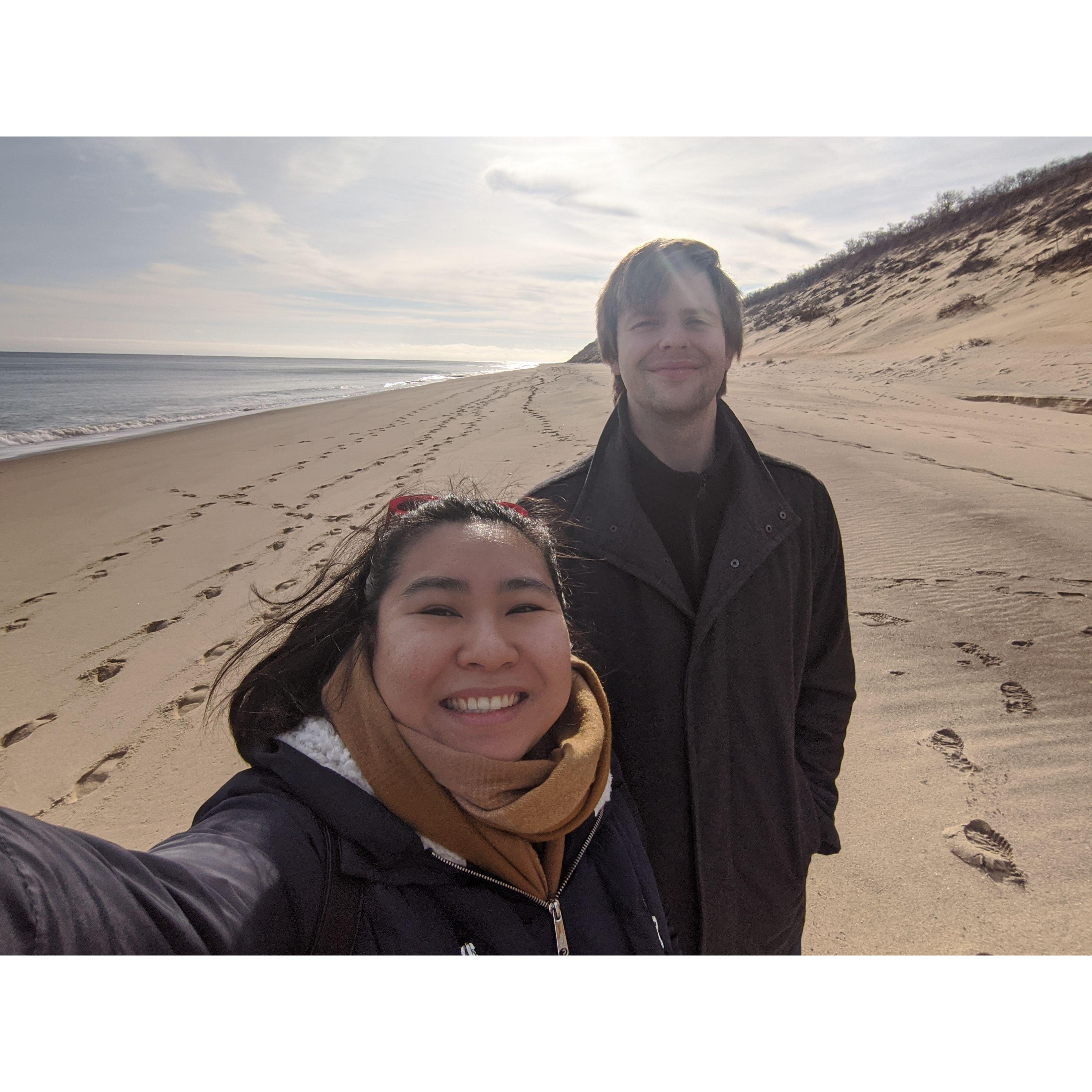 Surviving endless cold and sand at Cape Cod (off-season)