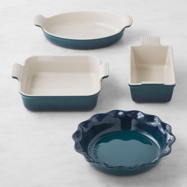 Le Creuset Heritage Bakeware Essentials, Set of 4, Agave