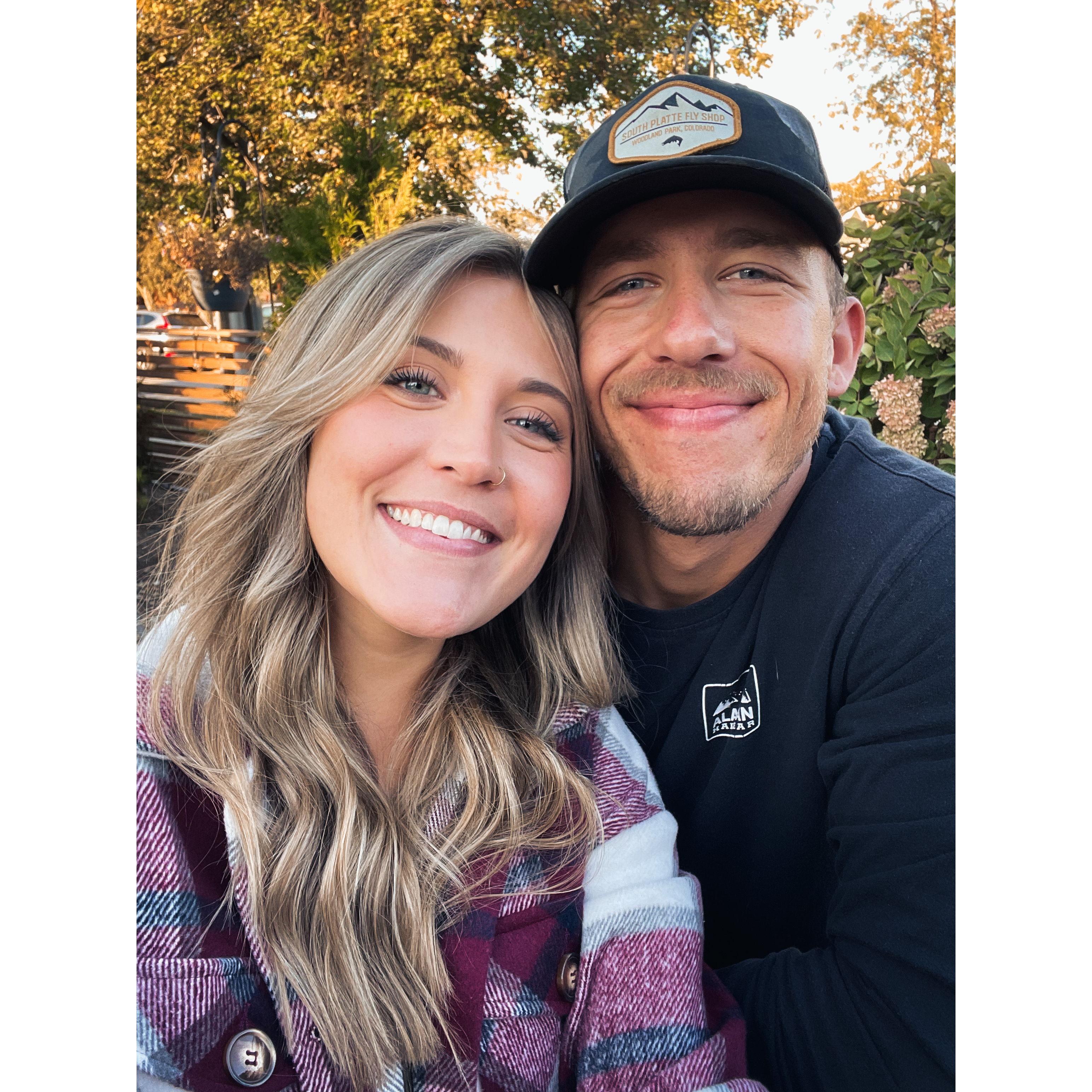 The first picture we took together