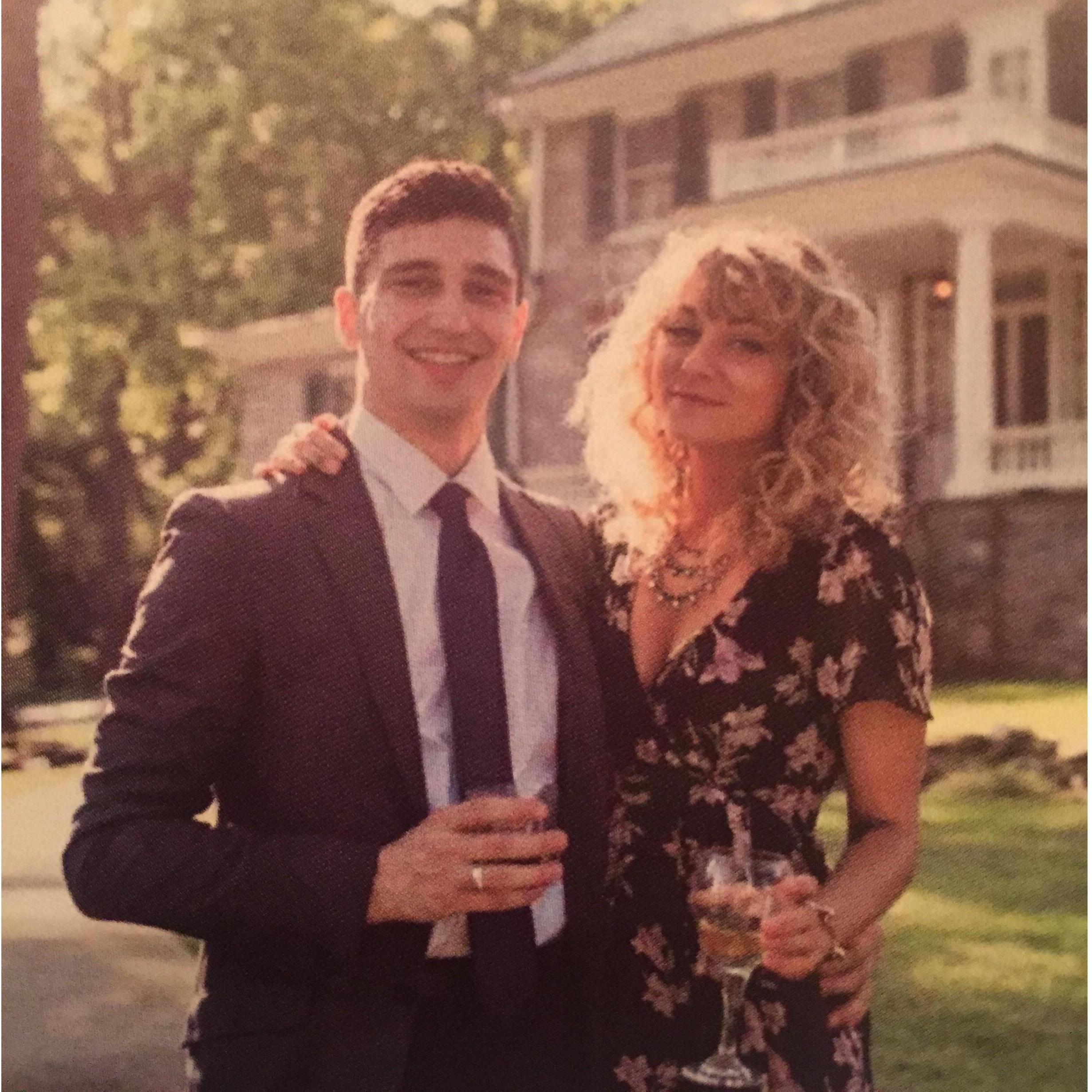 I swear the best pictures of us happen at other people's weddings.