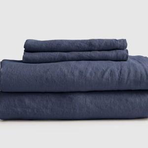 Linen Sheets | Quince in Nightfall