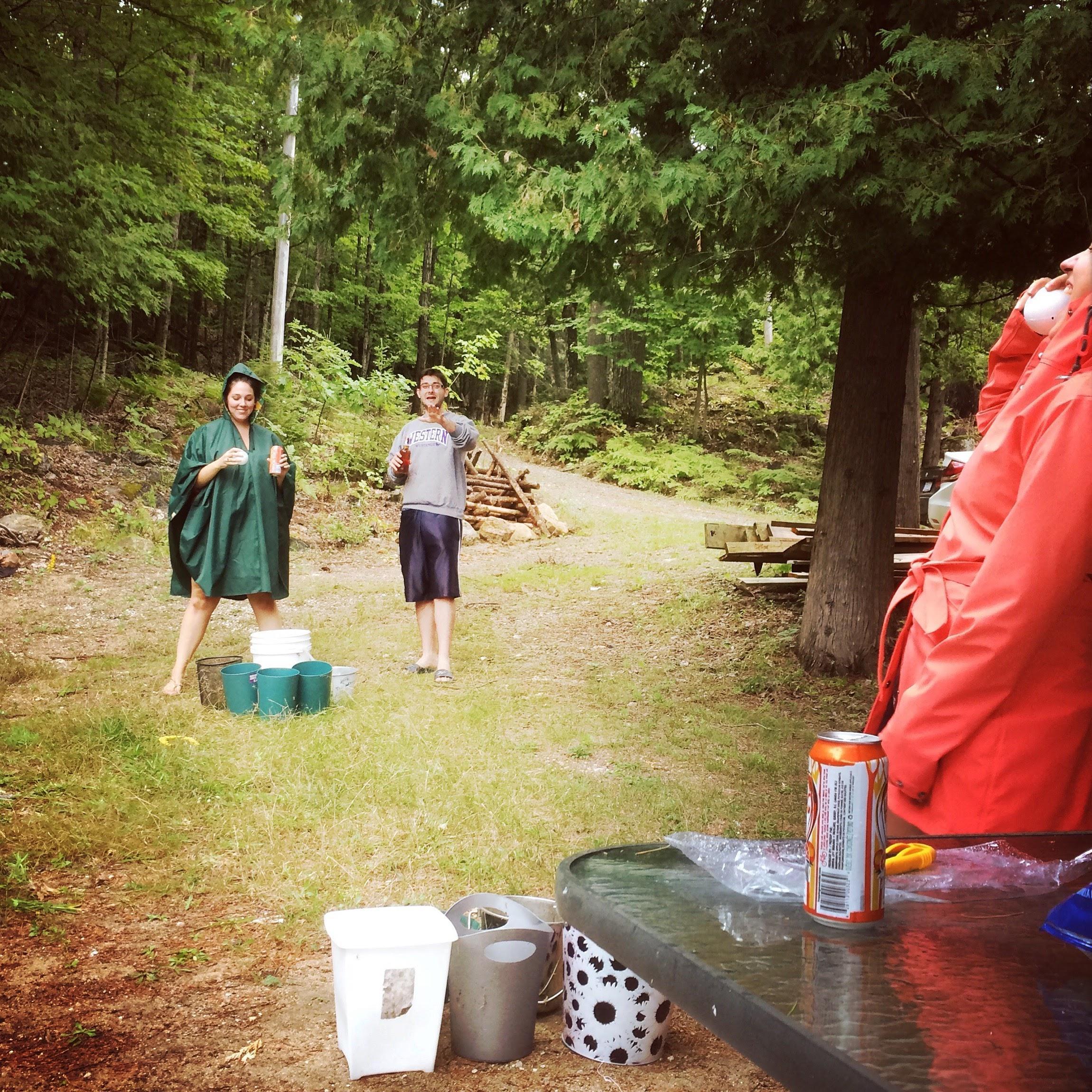 No such thing as bad weather at the cottage - September 2016