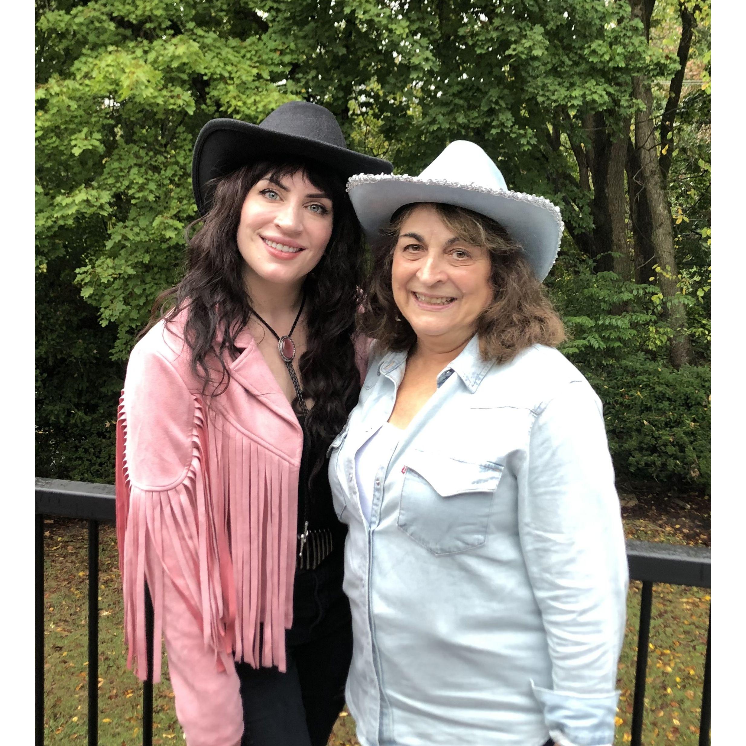 Bride and her mom