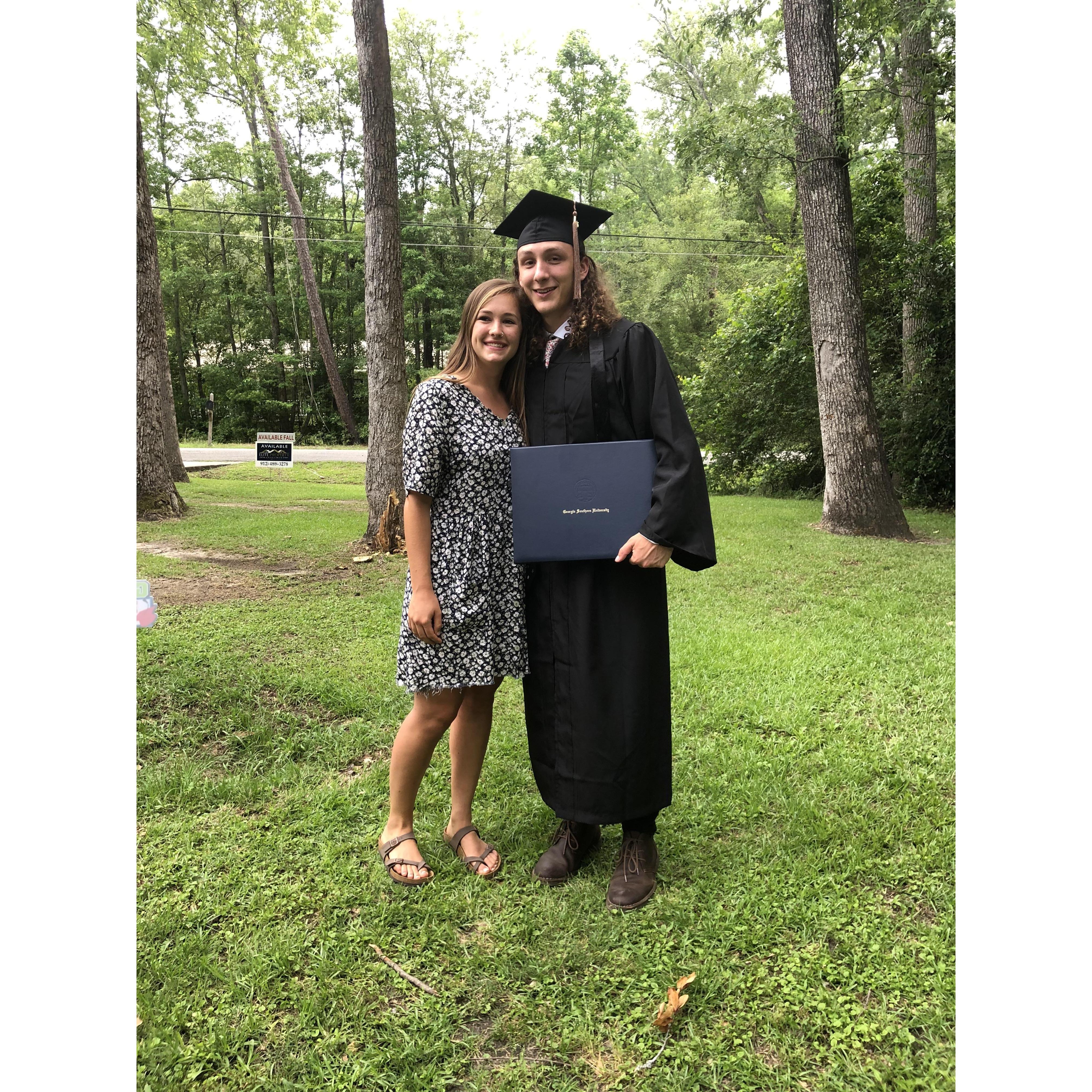 Shane's mom claims she knew we would end up together when Lanna came down to Statesboro with his family for Shane's graduation.