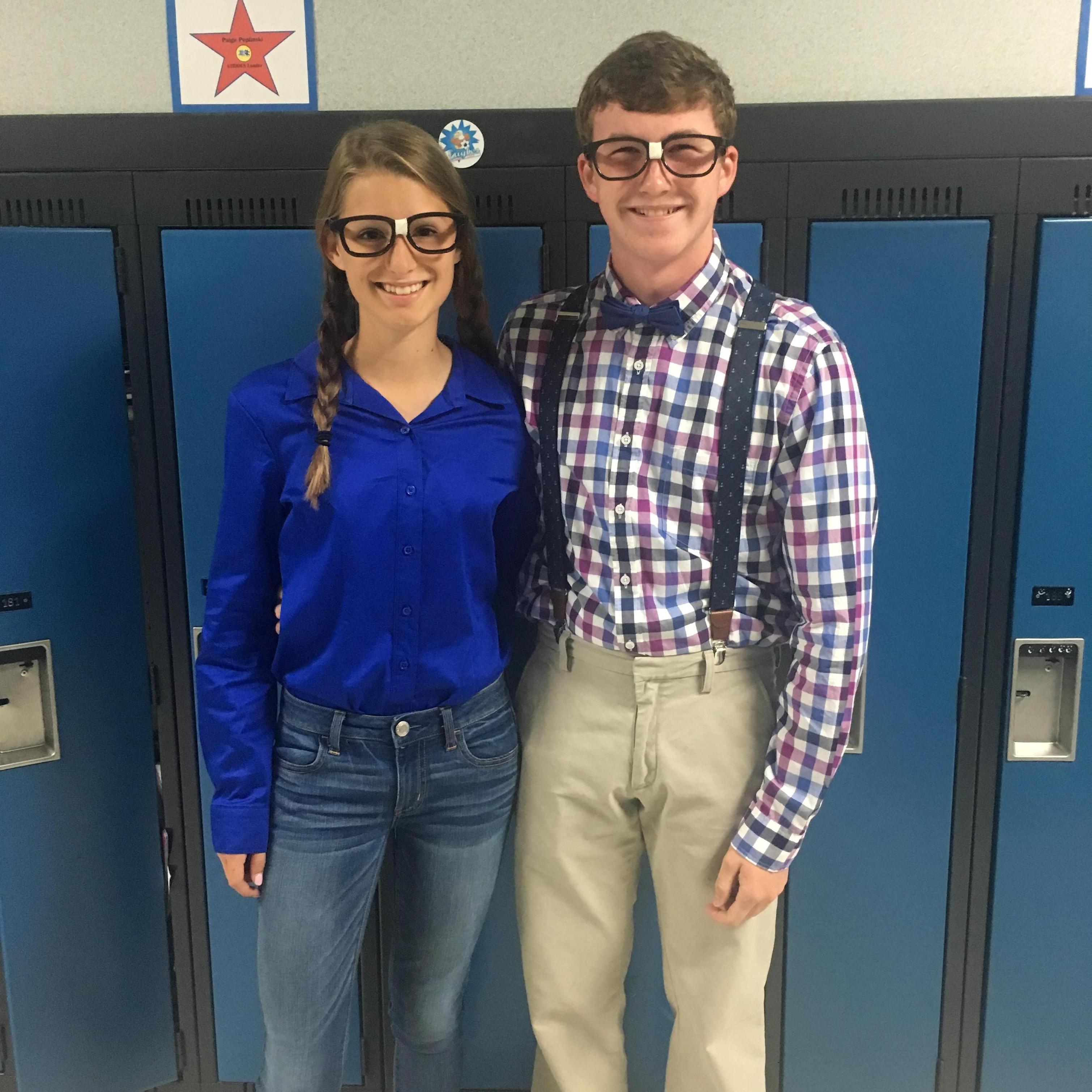Our first picture together during our sophomore year of high school.