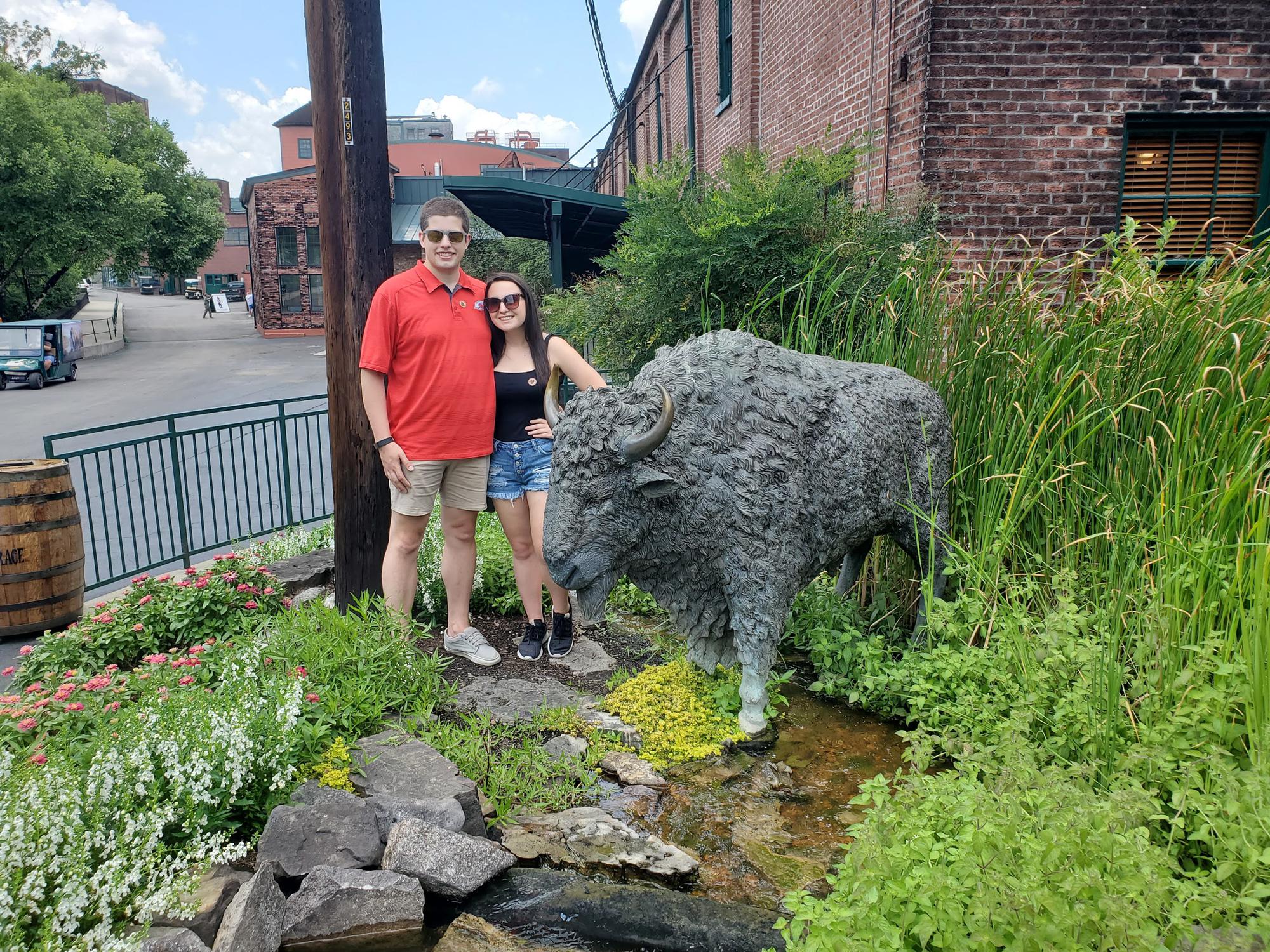 Hunter’s favorite spot - the bourbon trail in Kentucky!