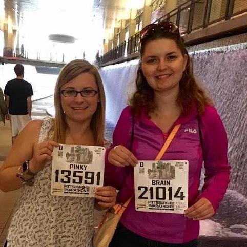Couldn't imagine doing this without my oldest and dearest friend!