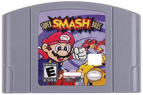 NINNAYUAN Game Cartridge Card for Nintendo 64 Super Smash Bros N64 US Version