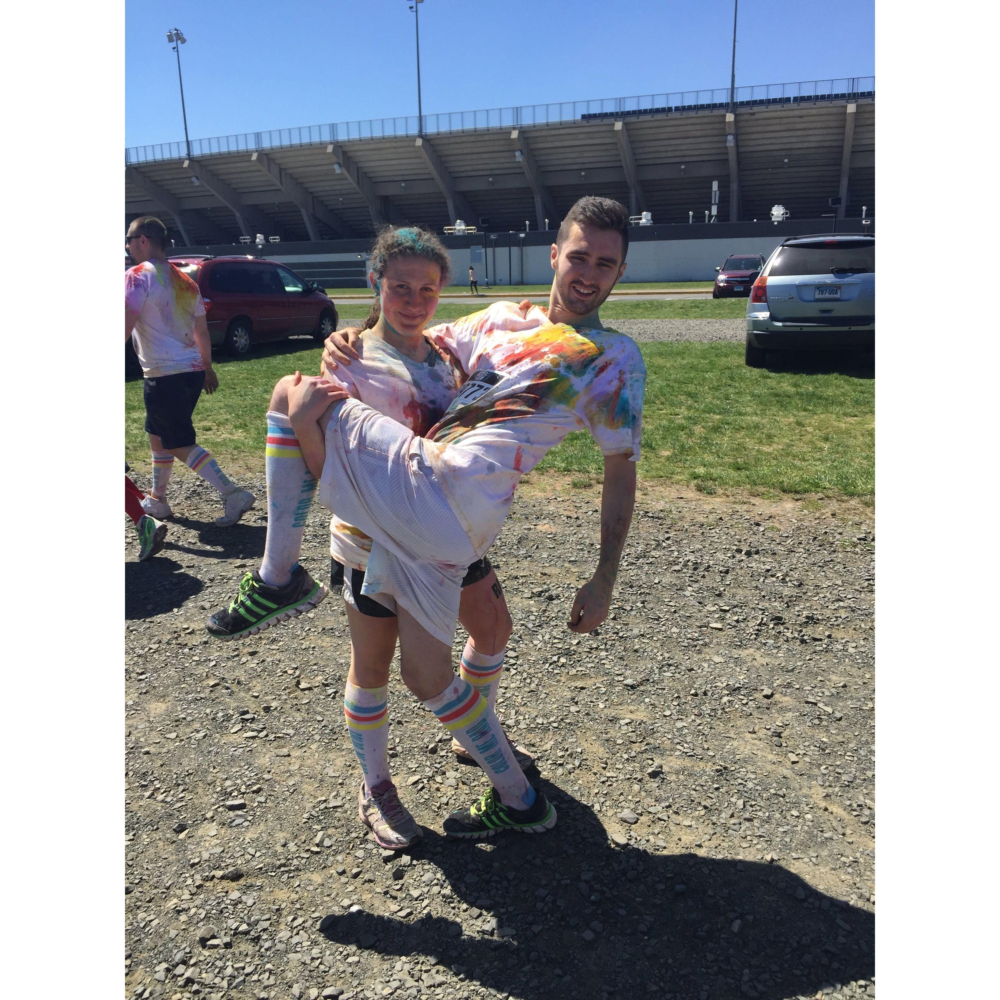 Color Me Rad 5K May 2015