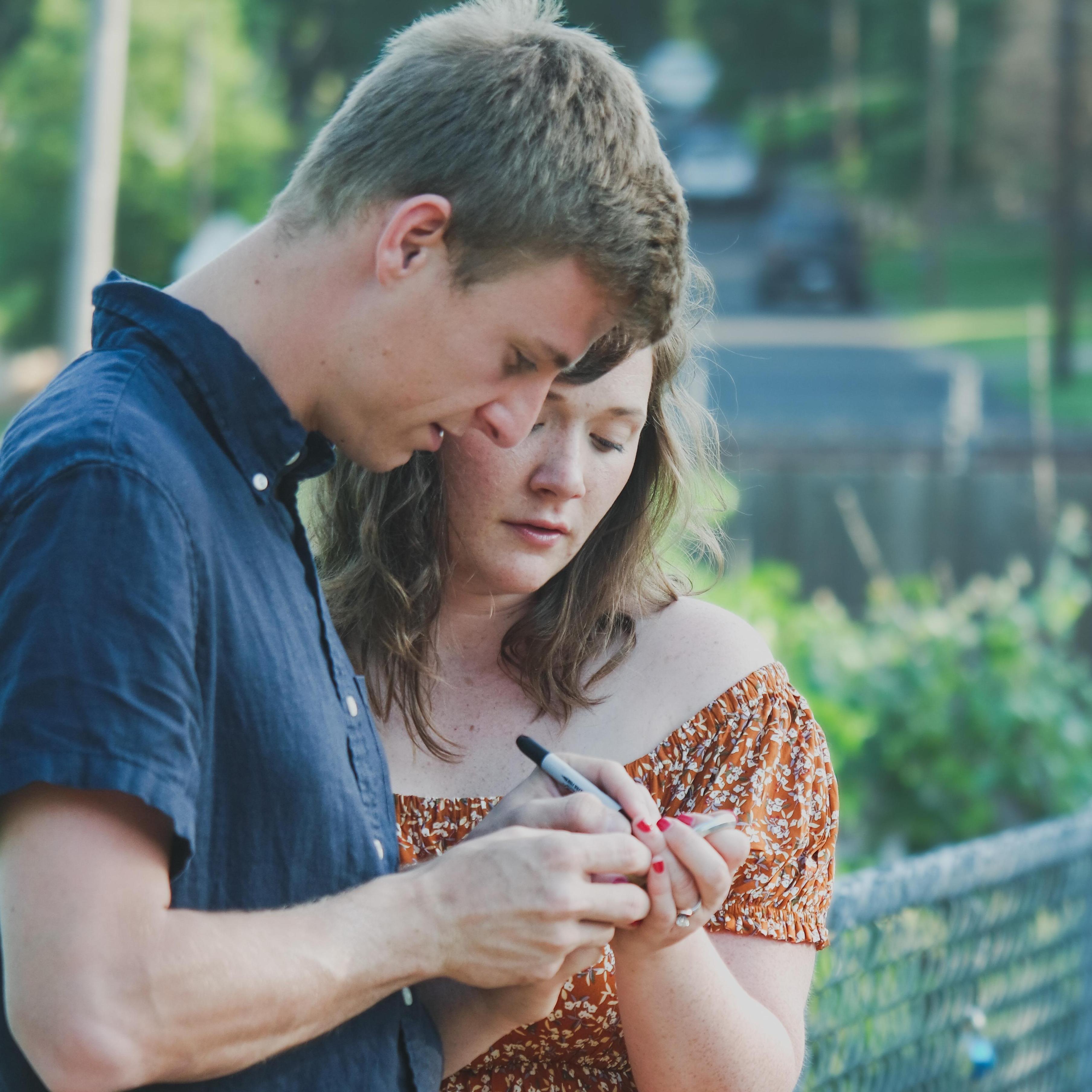 Signing our lives away...