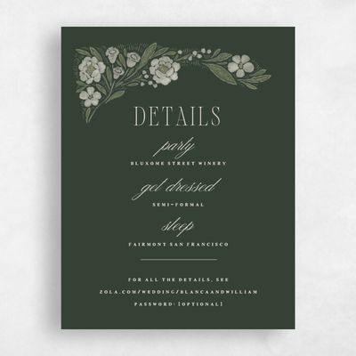 Deep Forest, Green Wedding Enclosure - Persephone