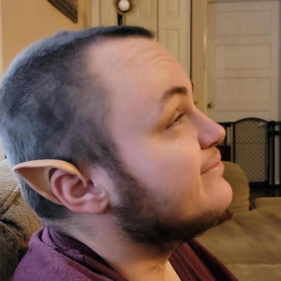 look at Brent being a good sport for his birthday