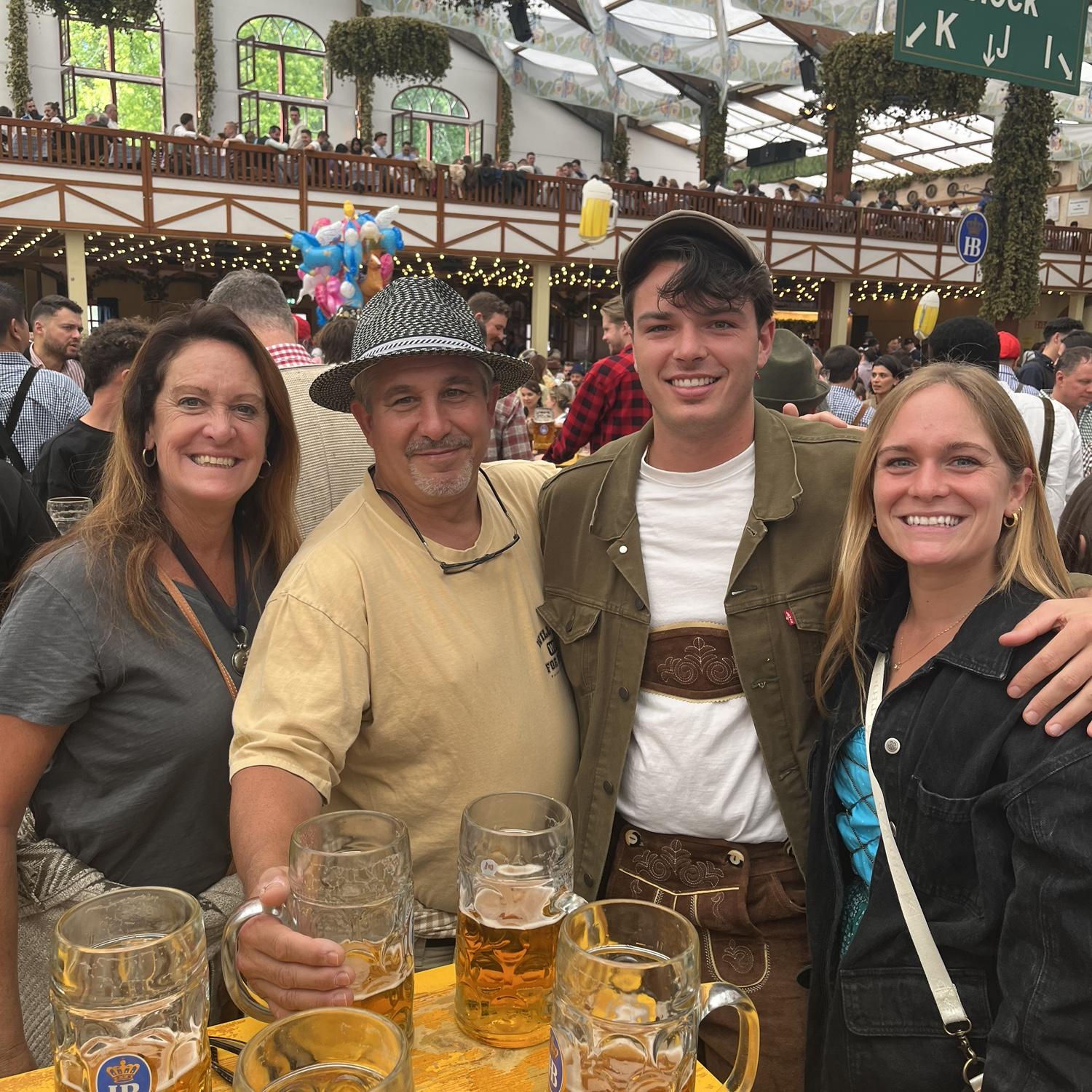 Oktoberfest with Mama and Papa Goss
