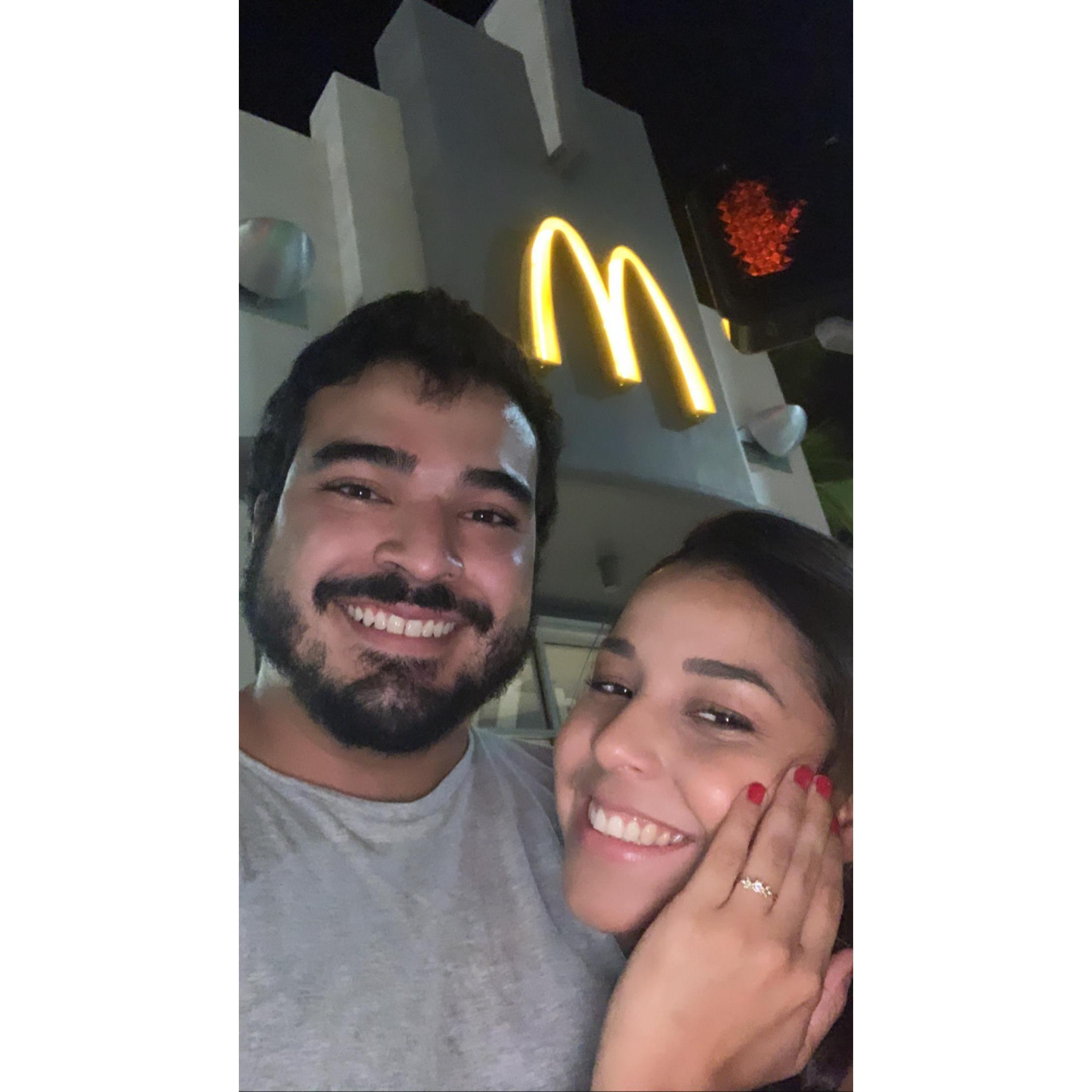 Compromiso!!!!! Si!! En un McDonalds!!