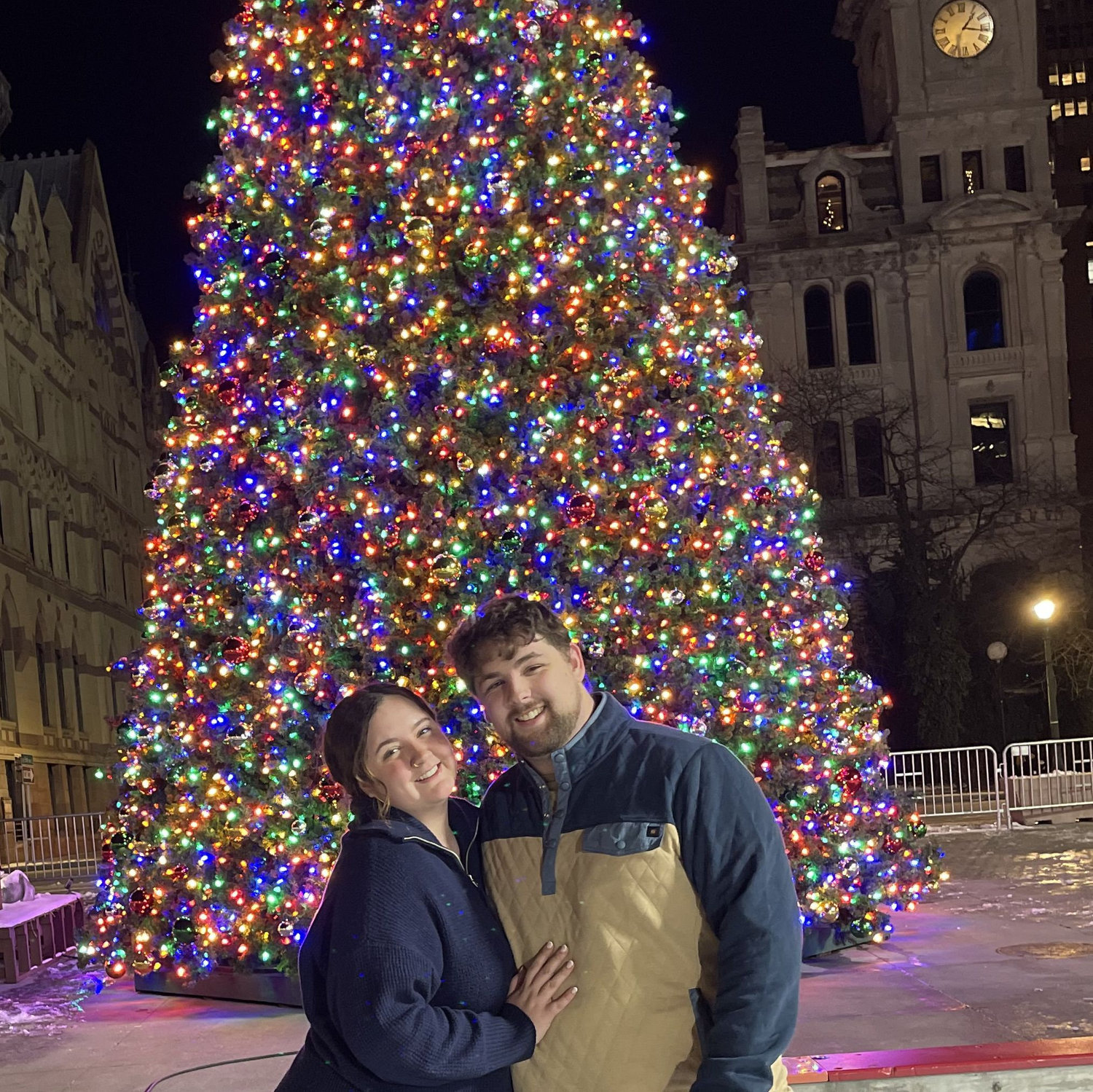 Spent time with Sydneys siblings in Syracuse ice skating