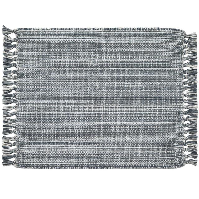 Bee & Willow™ Home Fringed Placemats in Mood Indigo (Set of 4)