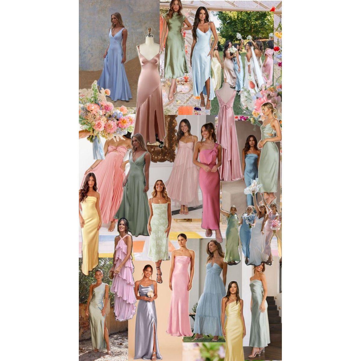 Saturday April 26 - Ceremony & Celebration - Light colored solids or prints - Suit & Tie Optional