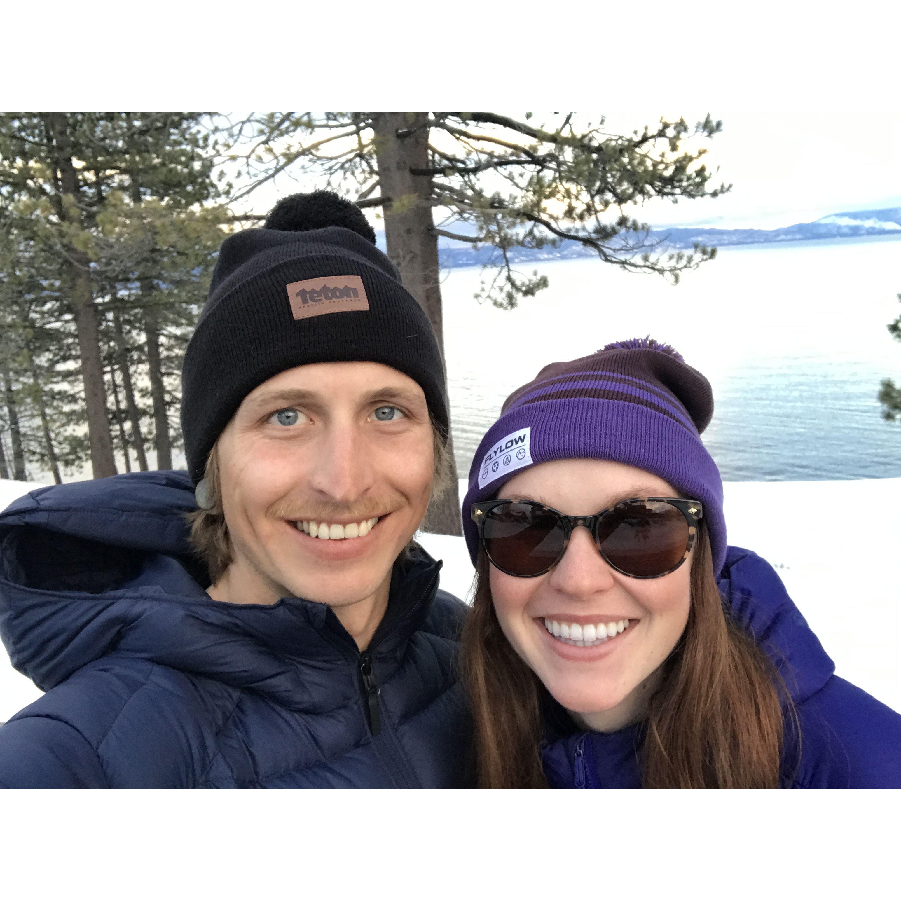 Brian's first trip to Lake Tahoe