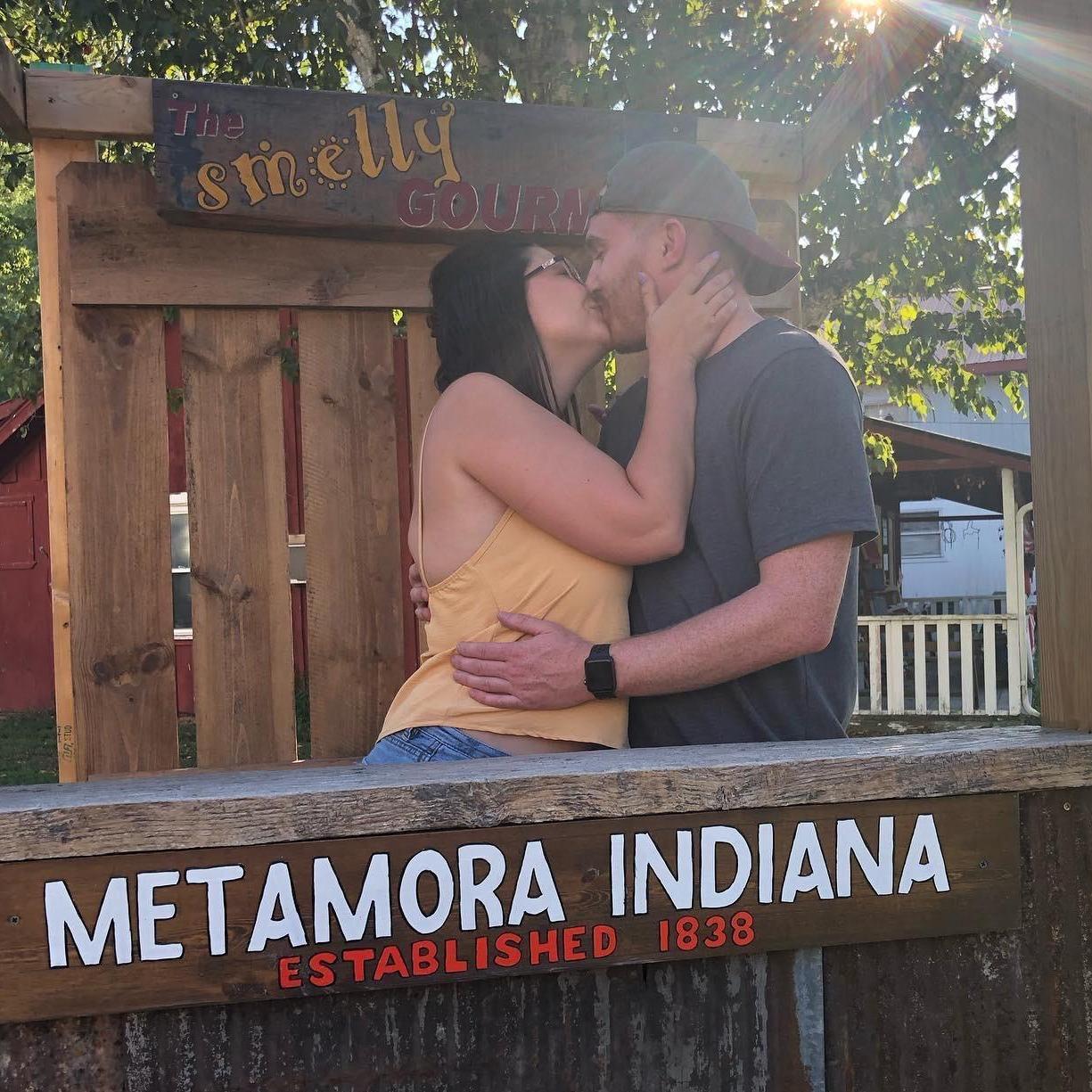 For Shelby's birthday last year we took a quiet weekend getaway to explore the canal-town of Metamora, Indiana.