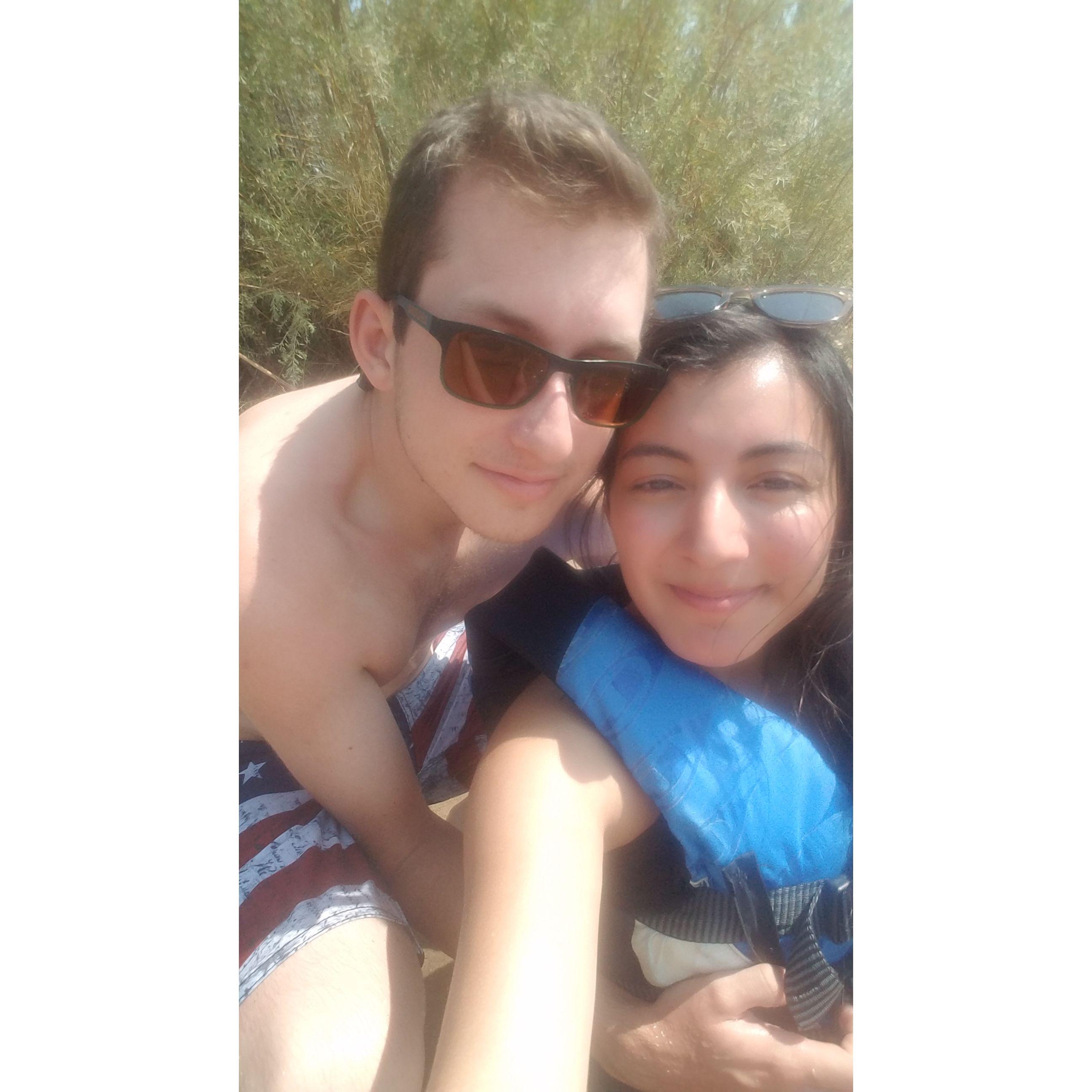 Our first vacation together