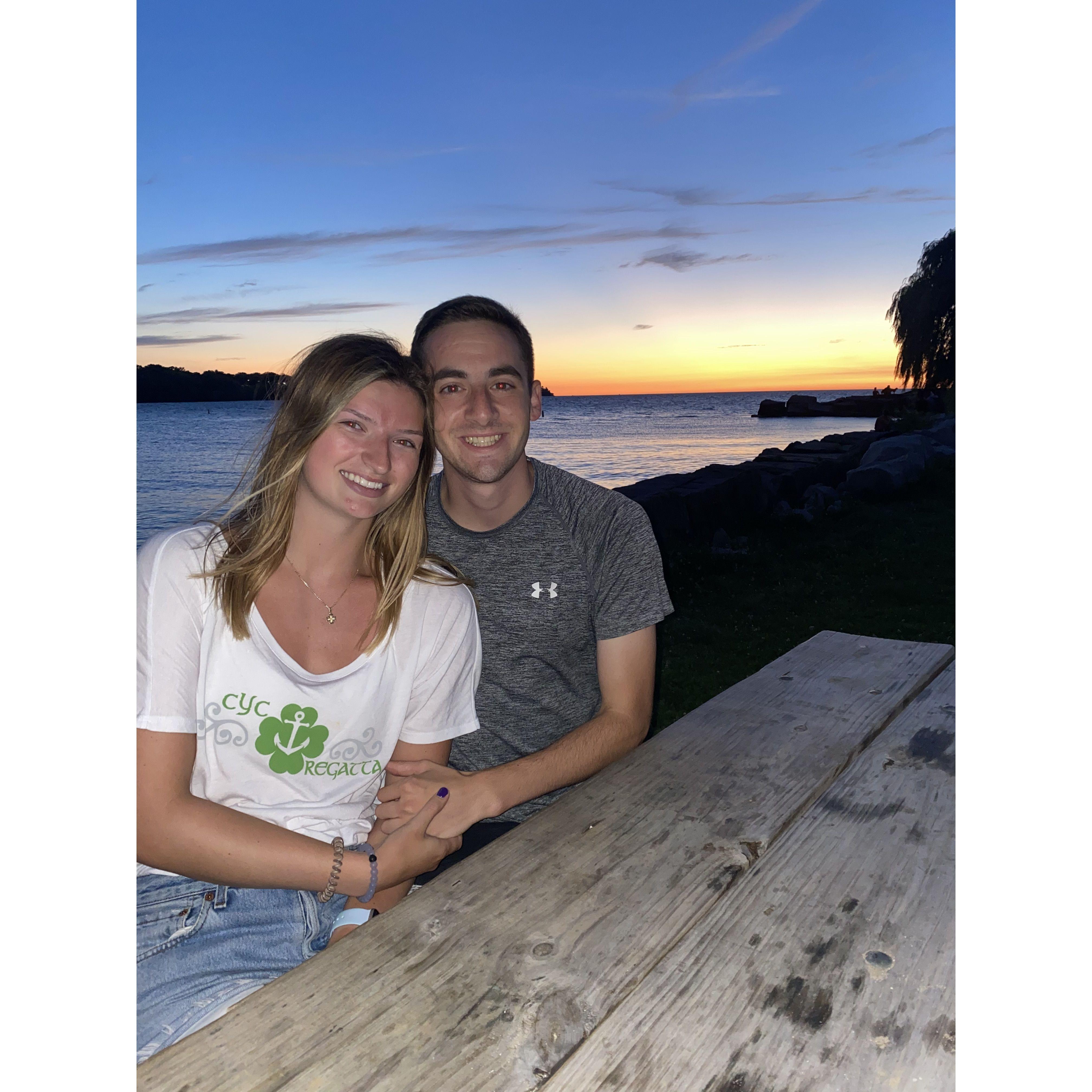 Our first picture together :)