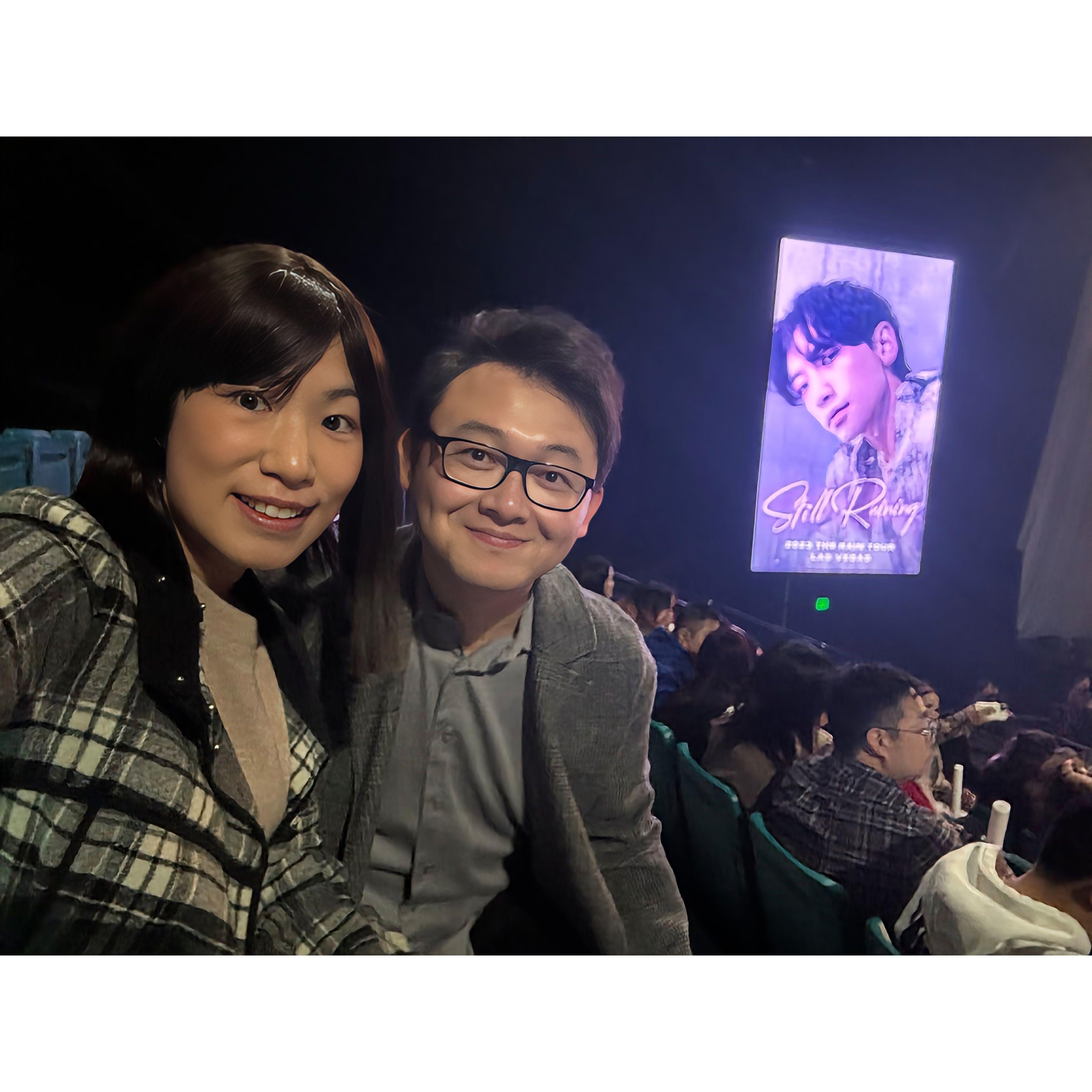 Rain Oppa concert at Las Vegas.