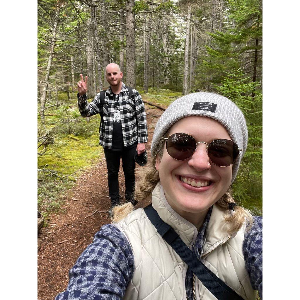 A fun hike in Acadia
