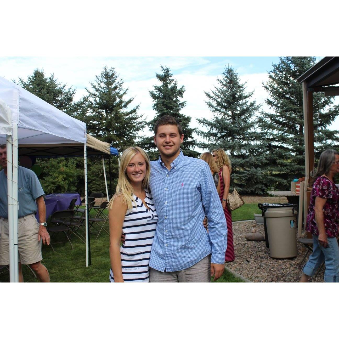 Emily's grandfather's 90th birthday party in Fort Collins, CO (Fall 2015)