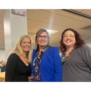 Jan, Pam, & Claire (friends & Higher Ed colleagues)