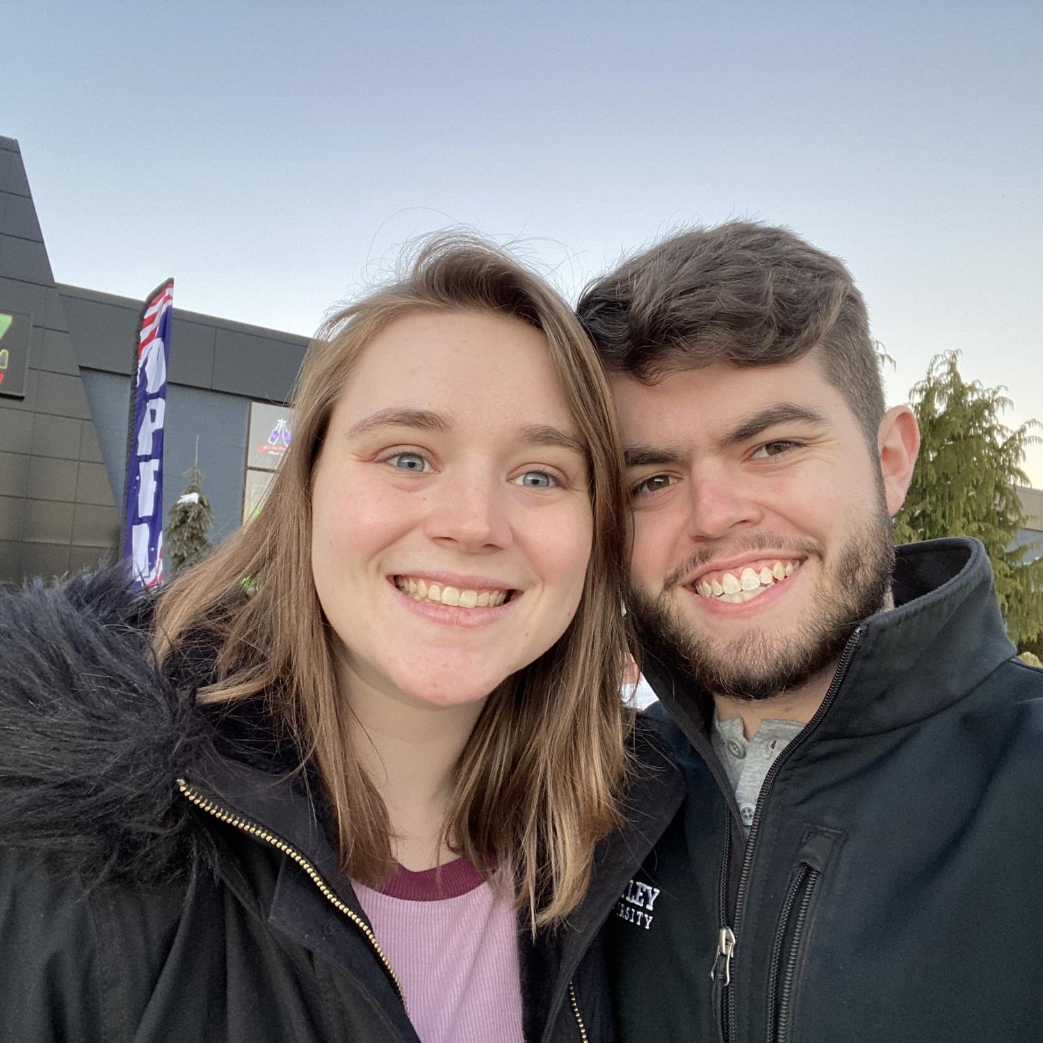 This picture was taken during our last date before Andrew left for his study abroad trip in Barcelona. Long distance was hard, but it brought us closer together :)
