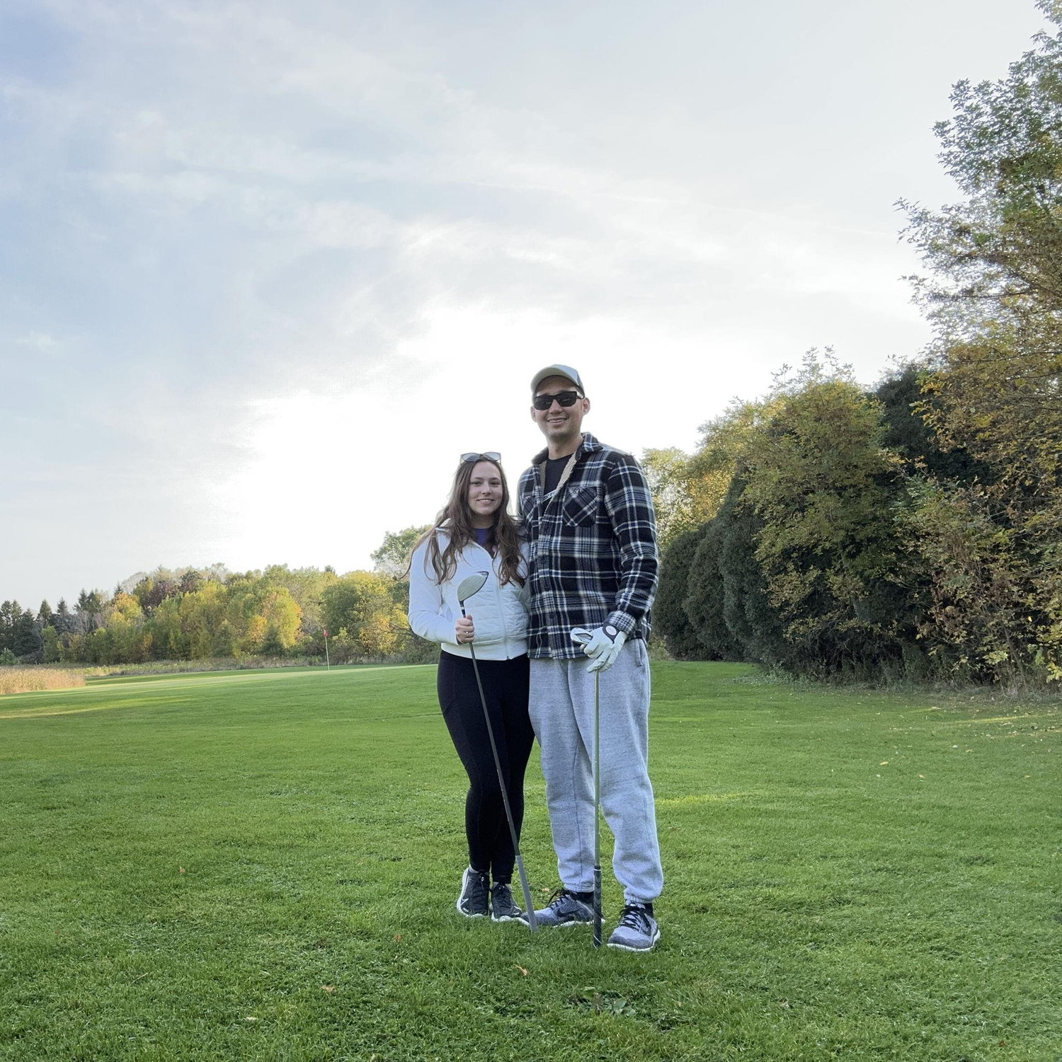 First time golfing together - 2024