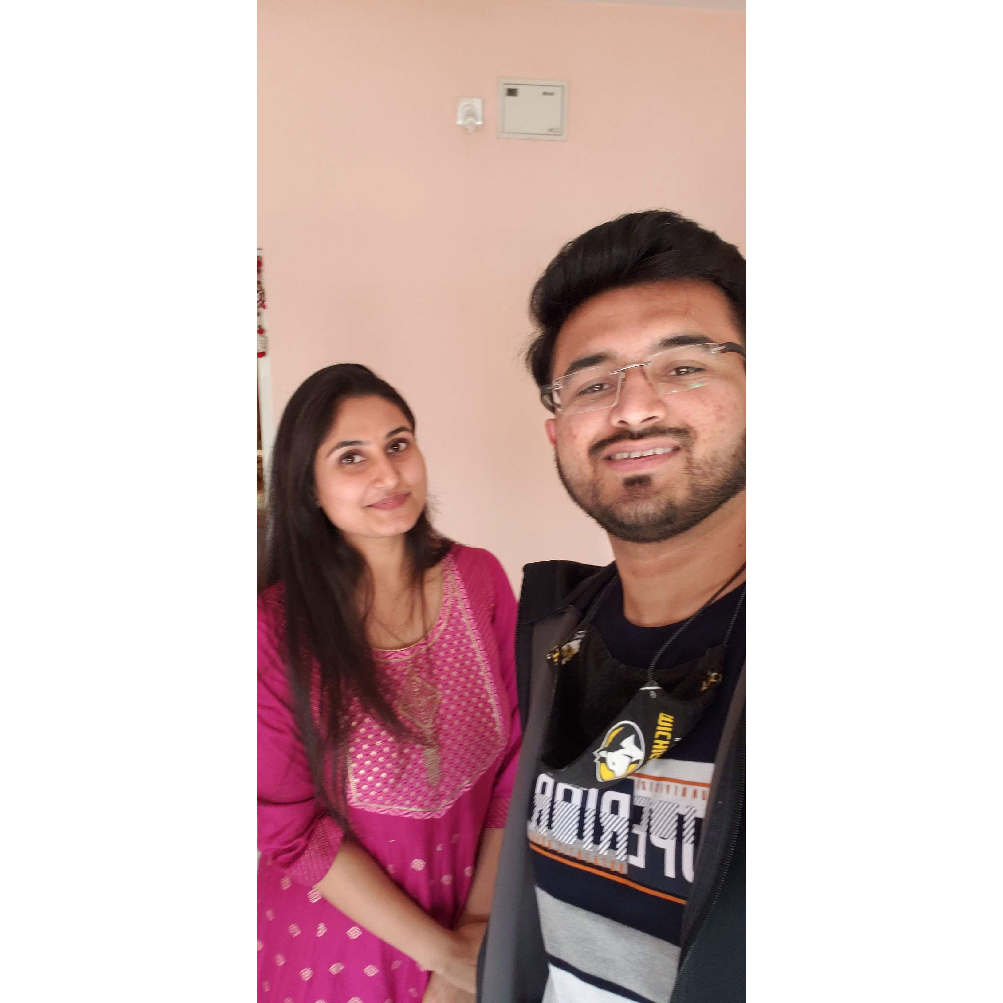 Our first photo together <3