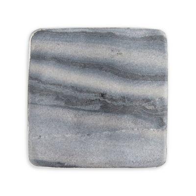 Thirstystone® Marble Silver Edge Coasters (Set of 4)